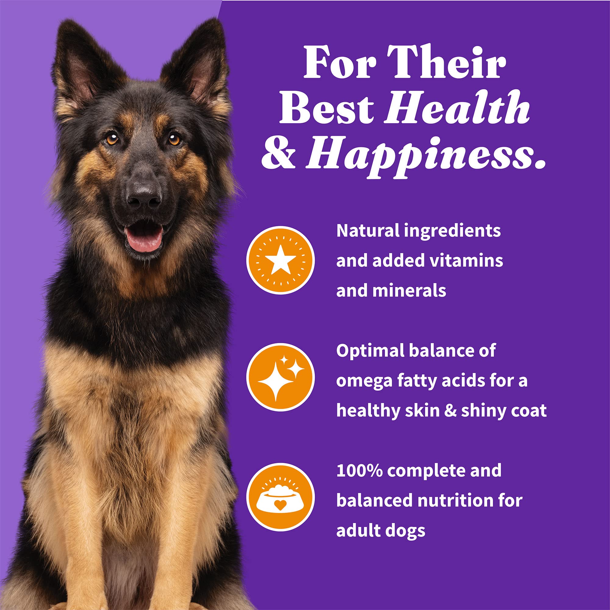 Halo Holistic Dog Food Cage Free Chicken & Sweet Potato Formula, Grain Free Dry Dog Food, Complete Digestive Health, Kibble for