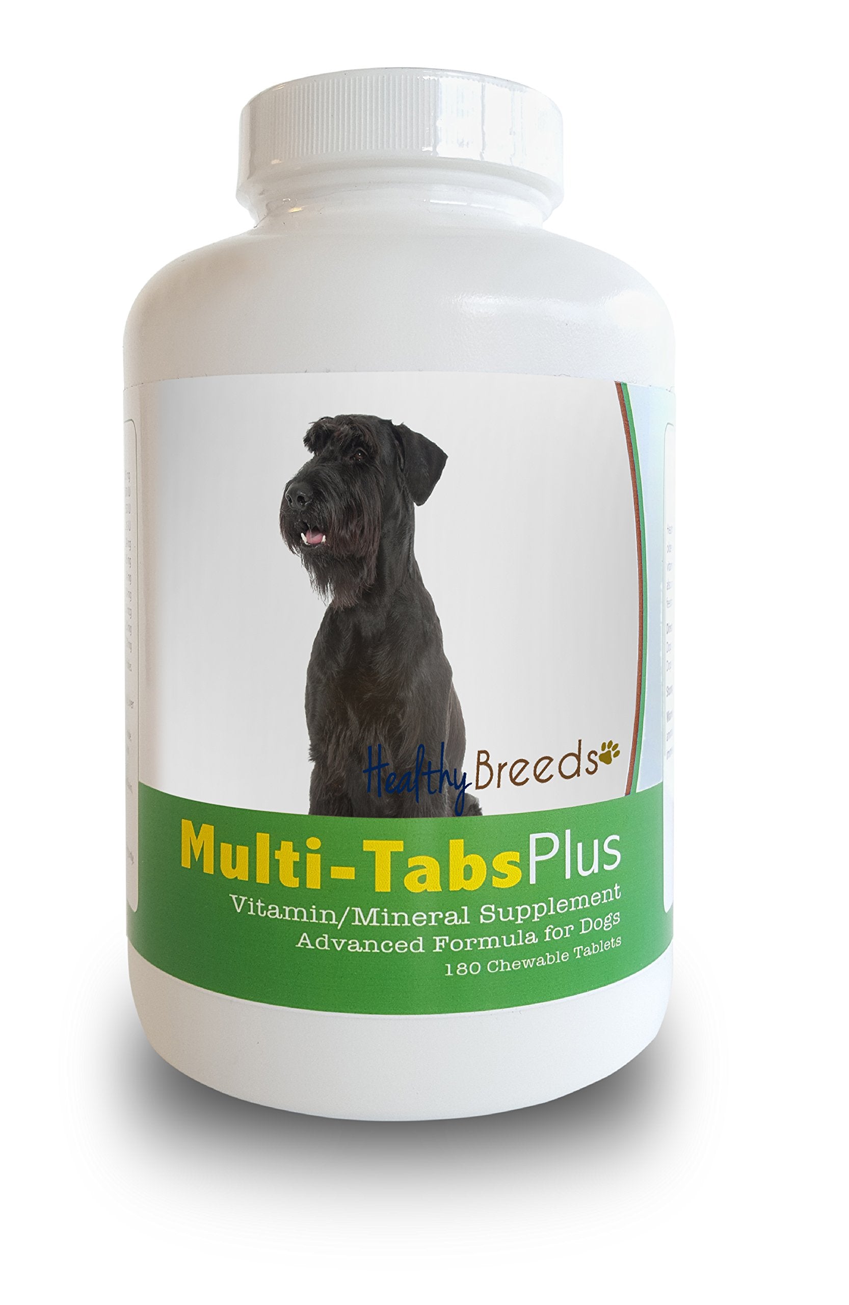 Healthy Breeds Giant Schnauzer Multi-Tabs Plus Chewable Tablets 180 Count