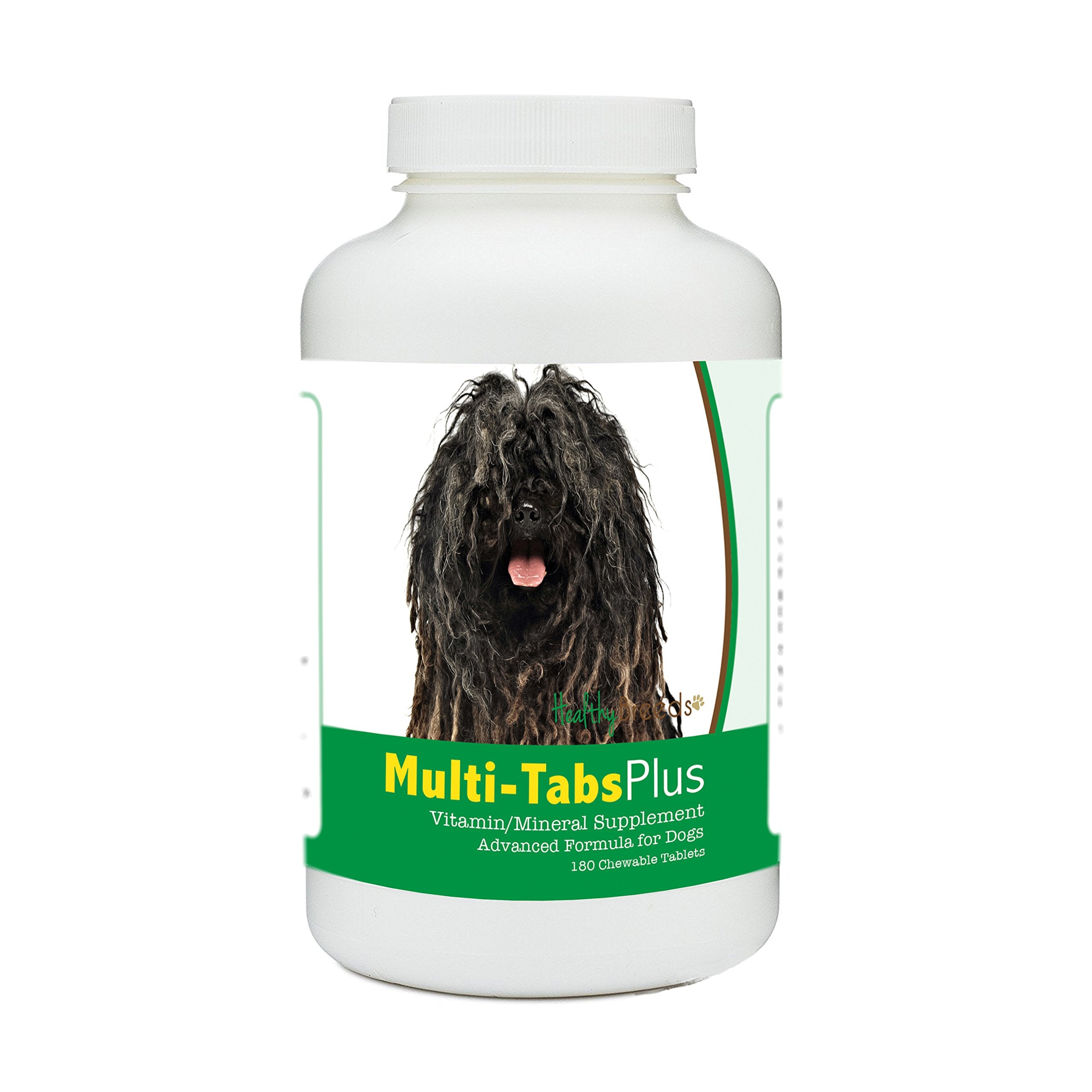 Healthy Breeds Pulik Multi-Tabs Plus Chewable Tablets 180 Count