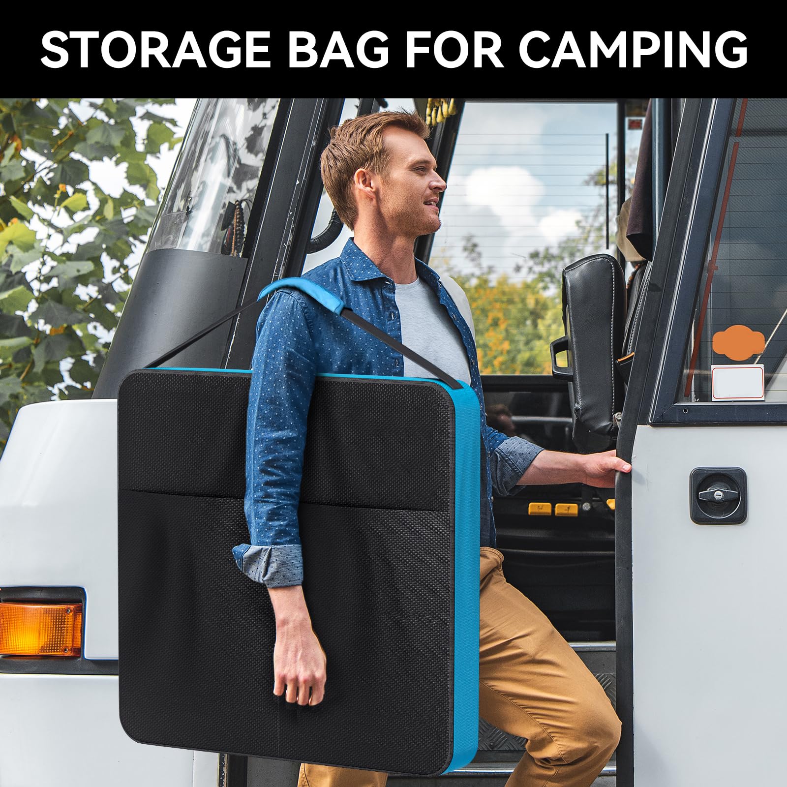 Pjyucien Dog Playpen Storage Bag ((Not Suitable For Other Brands) Fits 40'' H 32'' W 8 Panels Dog Pen, Designed For Rv Trips,Yar