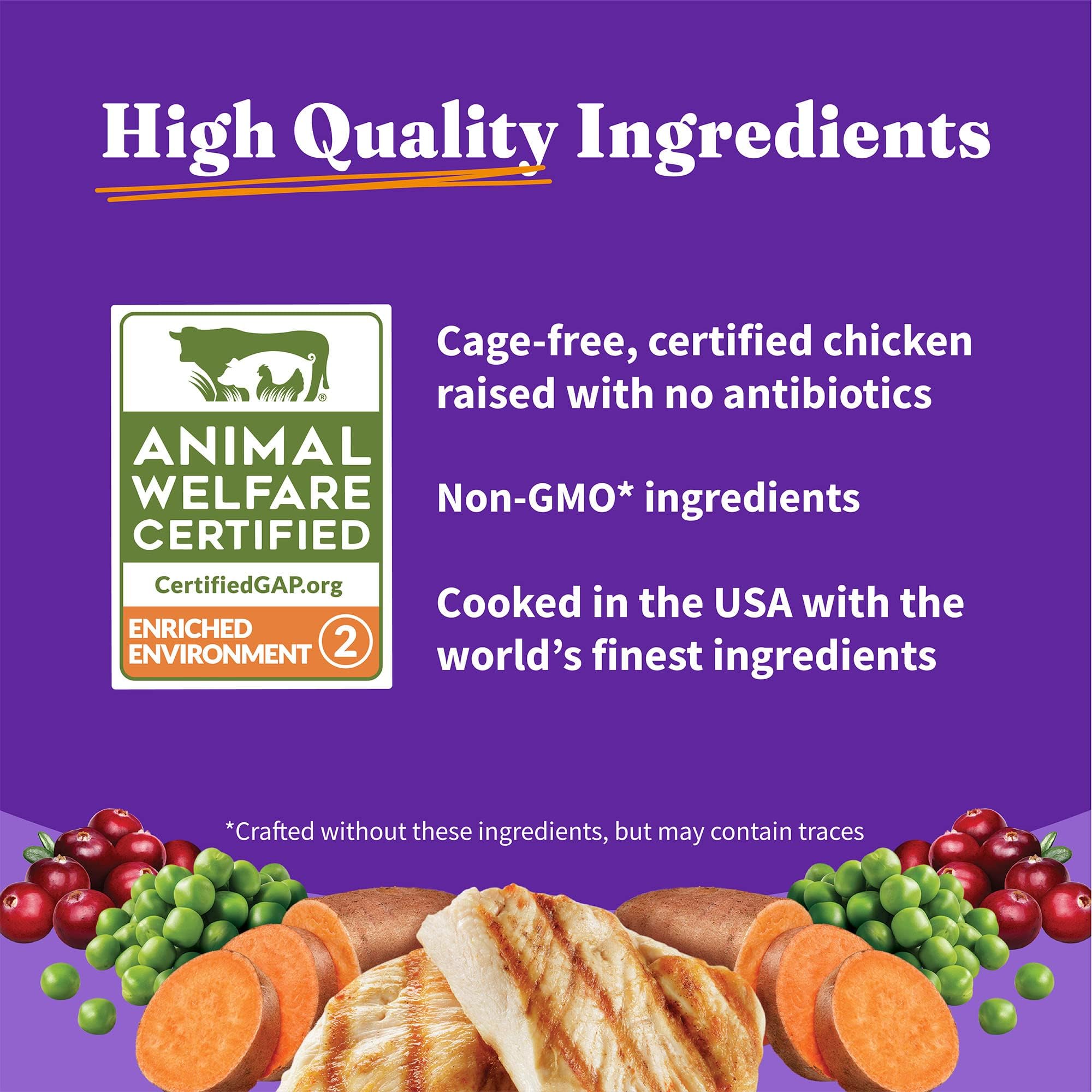Halo Holistic Indoor Cat Food Dry, Grain Free Cage-free Chicken Recipe for healthy weight support, Complete Digestive Health, Dr