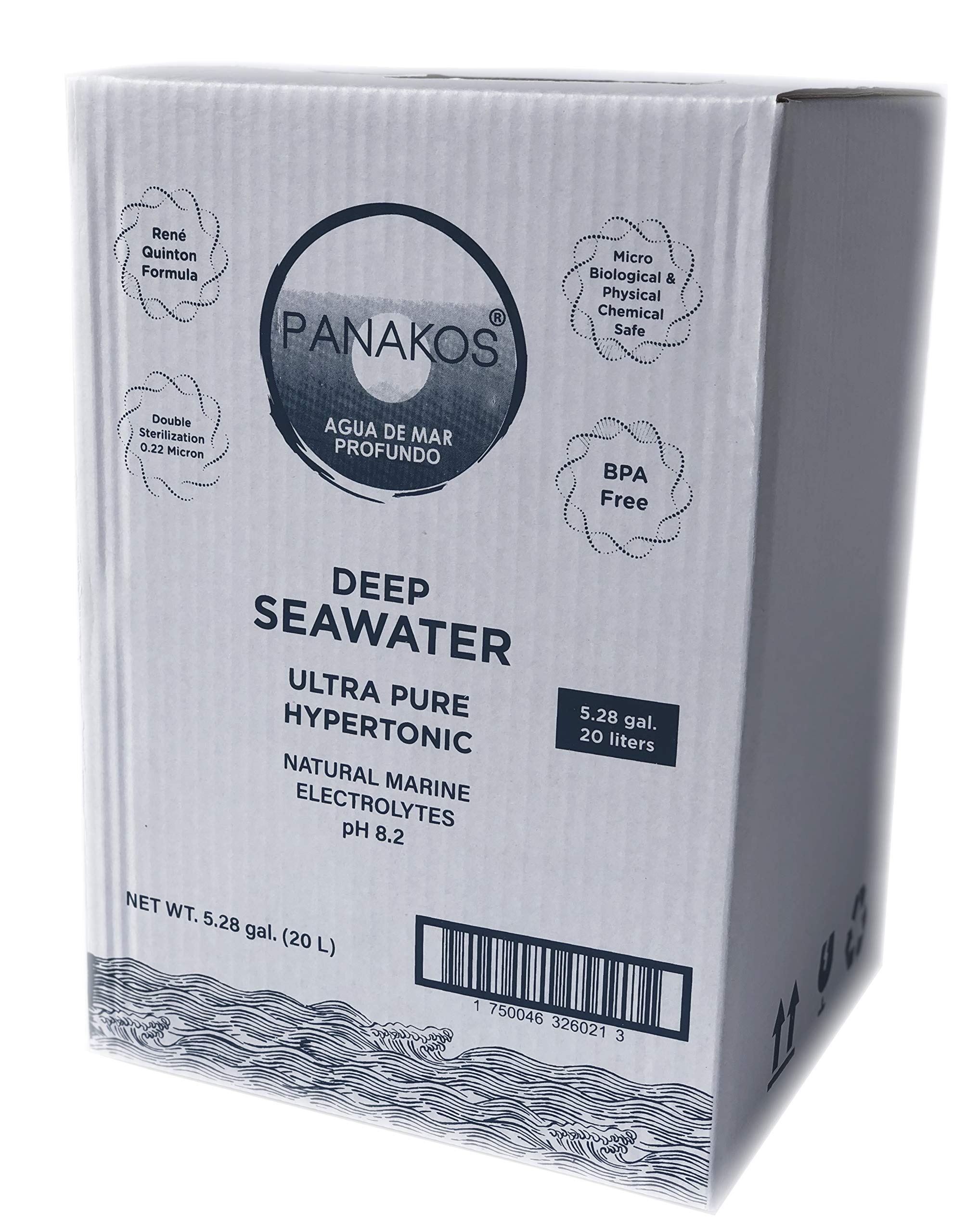 PANAKOS DEEP SEAWATER HYPERTONIC 5.28 Gallon