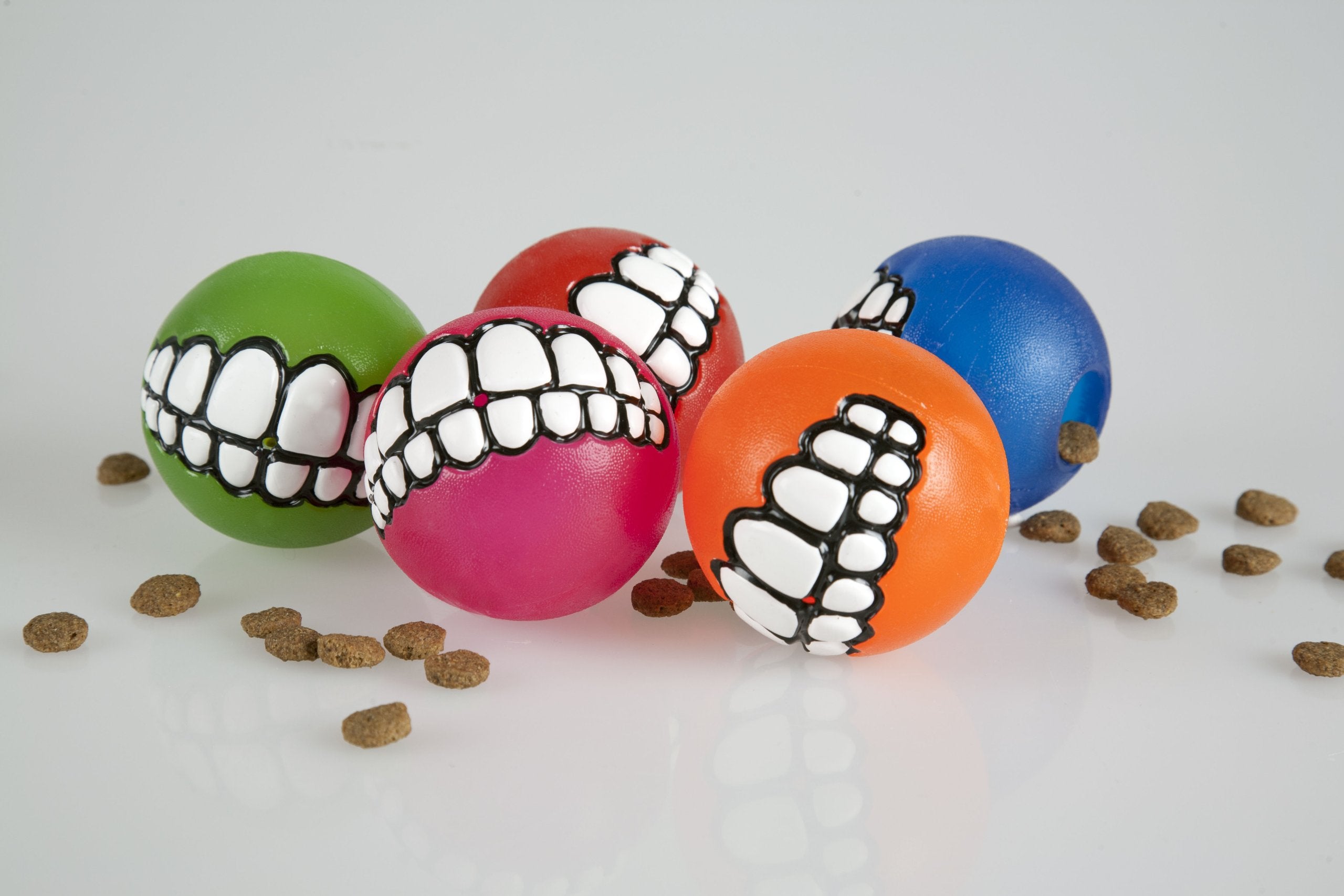 ROGZ GR02-L Fun Dog Treat Ball in various sizes and colors, Medium, Lime
