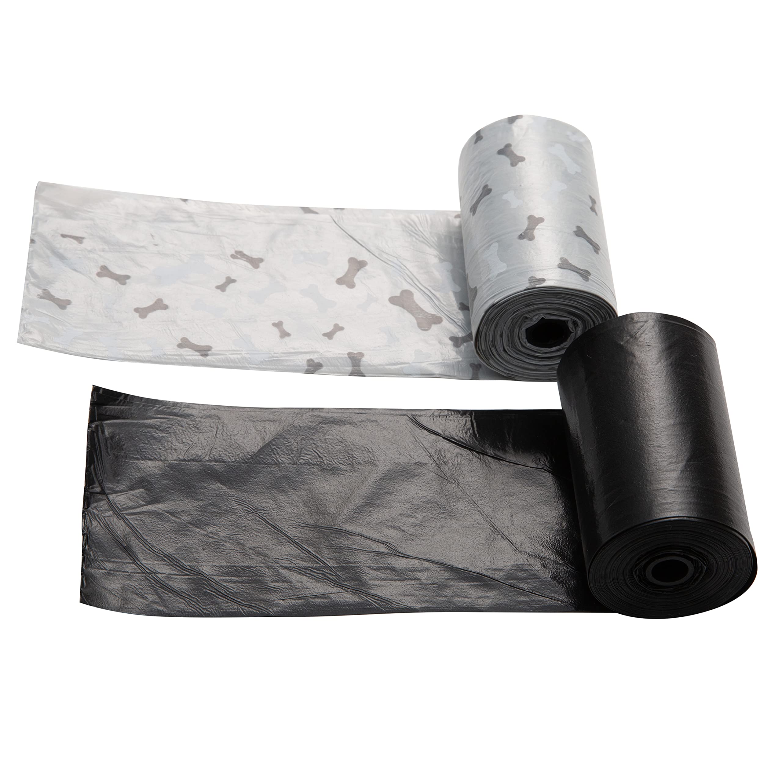 Pounce + Fetch 160 Count Heavy Duty Waste Bags, Grey