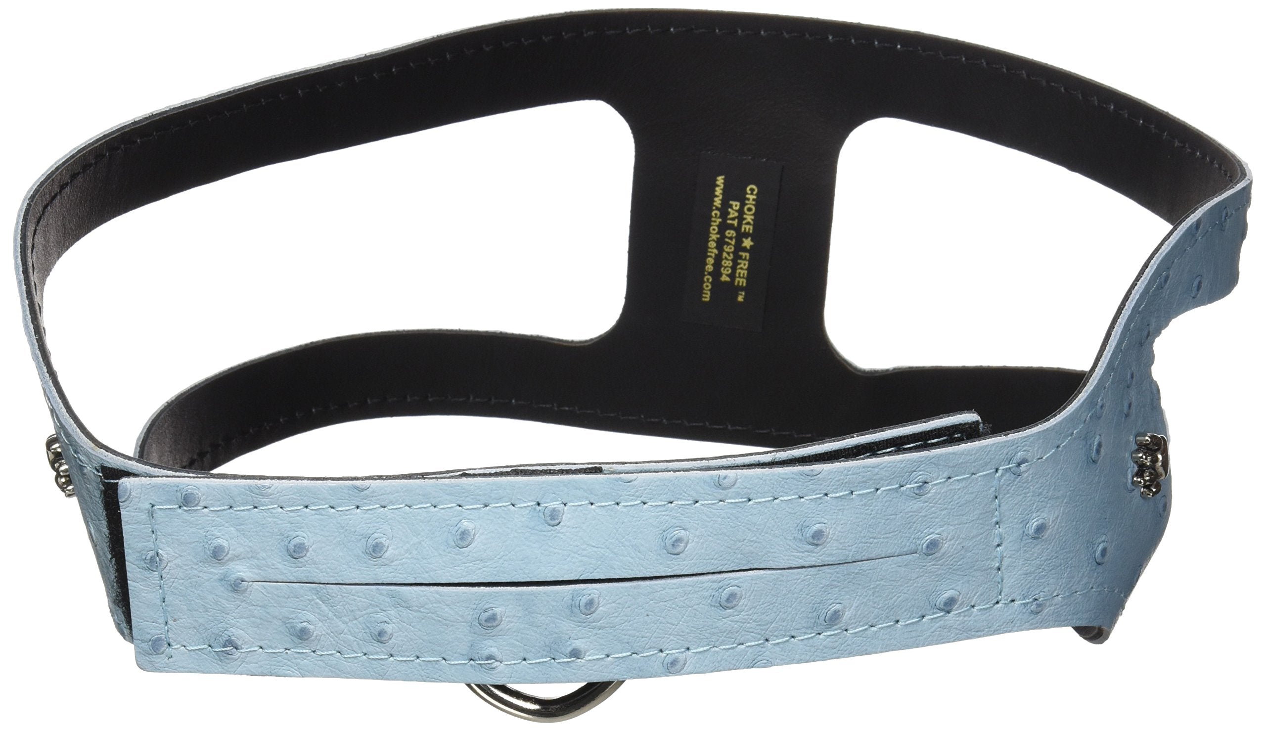 Chokefree Pet Shoulder Collar, 27', Ostrich Baby Blue