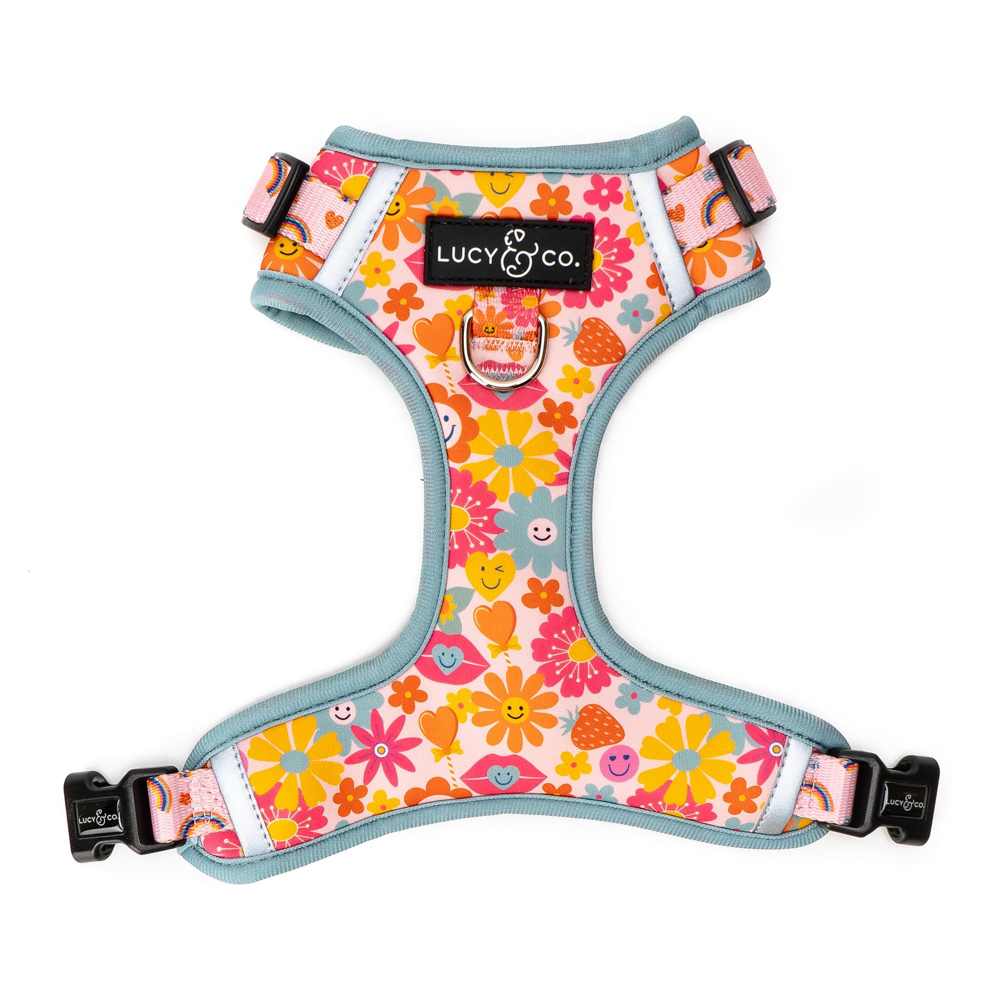 Lucy & Co. The Y2K Baby No-Pull Dog Harness - Size Small - Vest to Stop Pulling & Walk Easy - Comfortable Leash Training Product