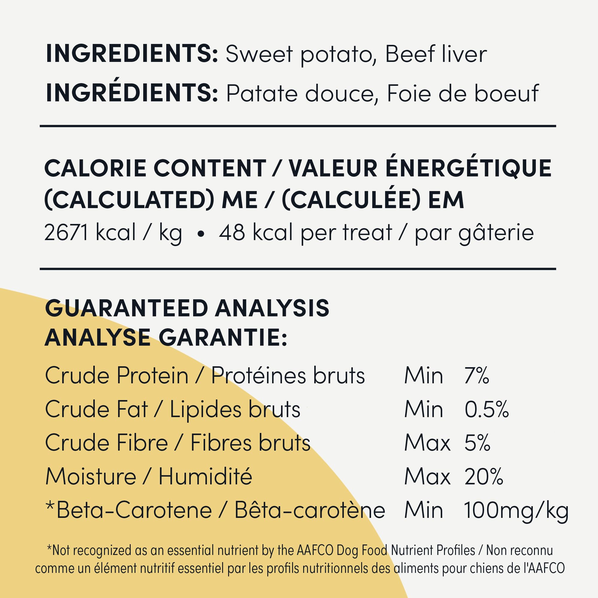 Crumps Naturals Sweet Potato And Liver For Pets, 24-Ounce Brown