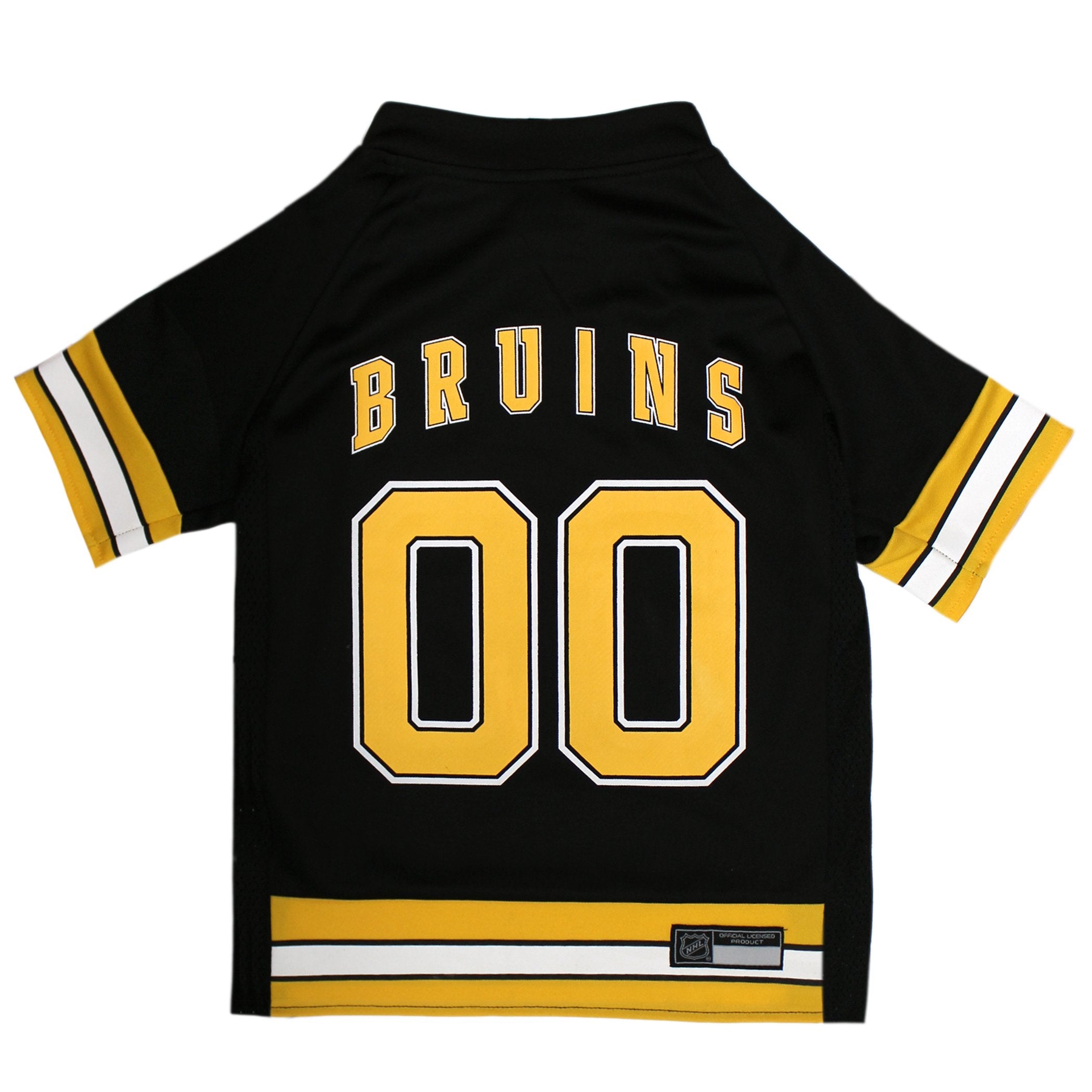 Pets First NHL Boston Bruins A Premium Big Jersey for Dogs & Cats, Black, XX-Large (BRU-4006-XXL)