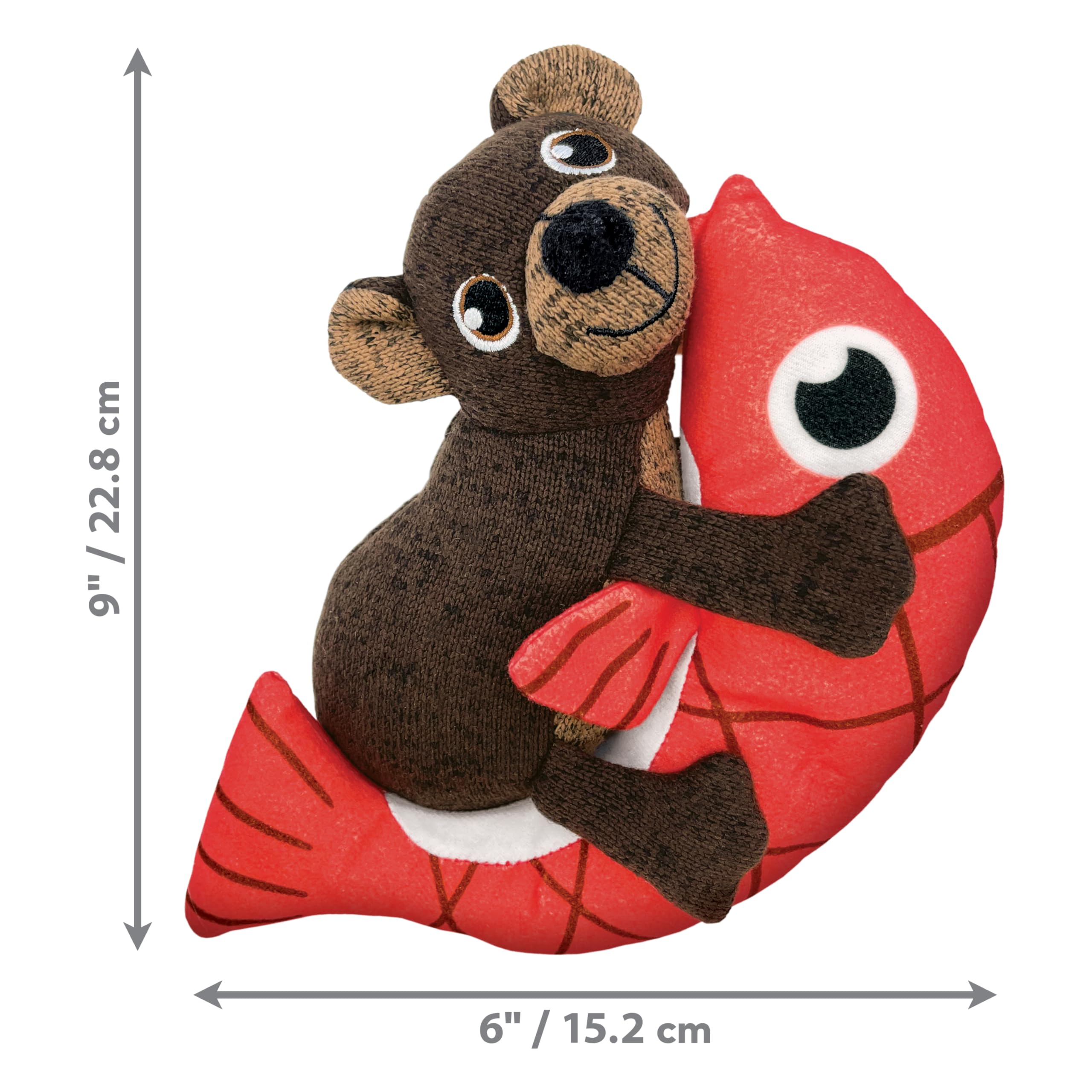 Kong Pull-A-Partz Pals 2 Toys In 1 Dog Toy (Bear)