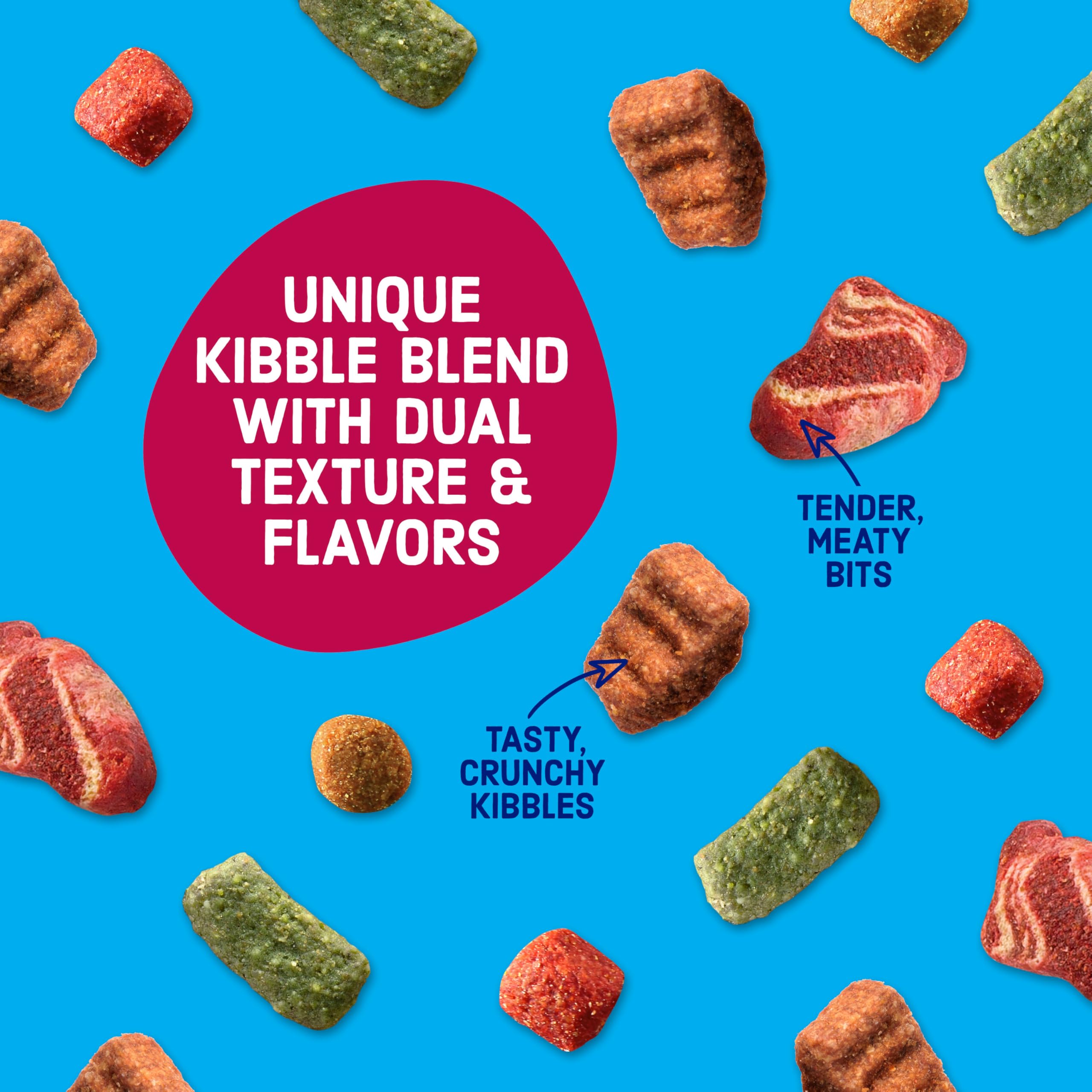 Kibbles N Bits Bistro Oven Roasted Beef Flavor Dry Dog Food, 3.5 Lb (Pack Of 4)
