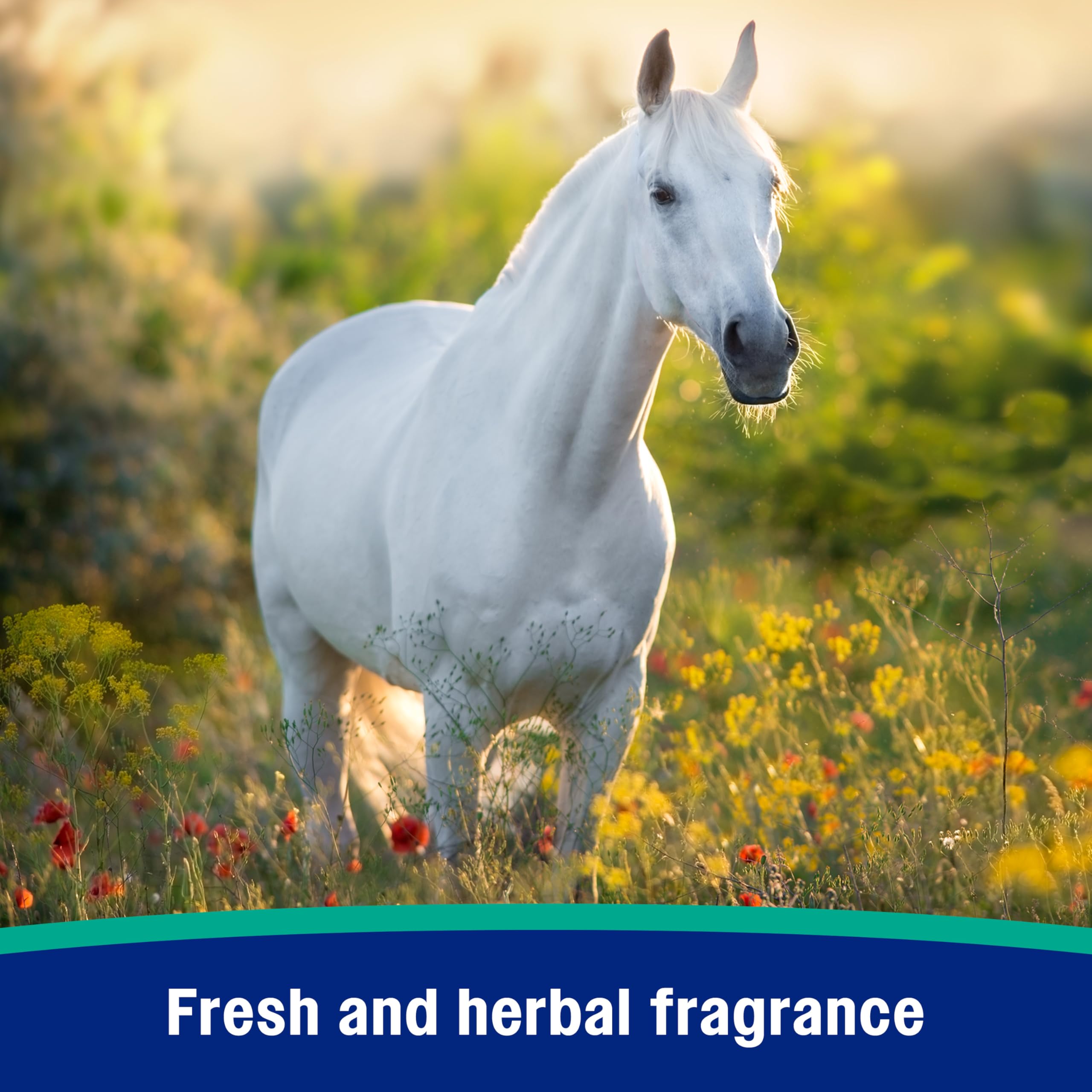 Farnam Natures Defense Water-Based Botanical Fly Repellent Spray for Horses, Ideal for Sensitive Skin, 32 oz