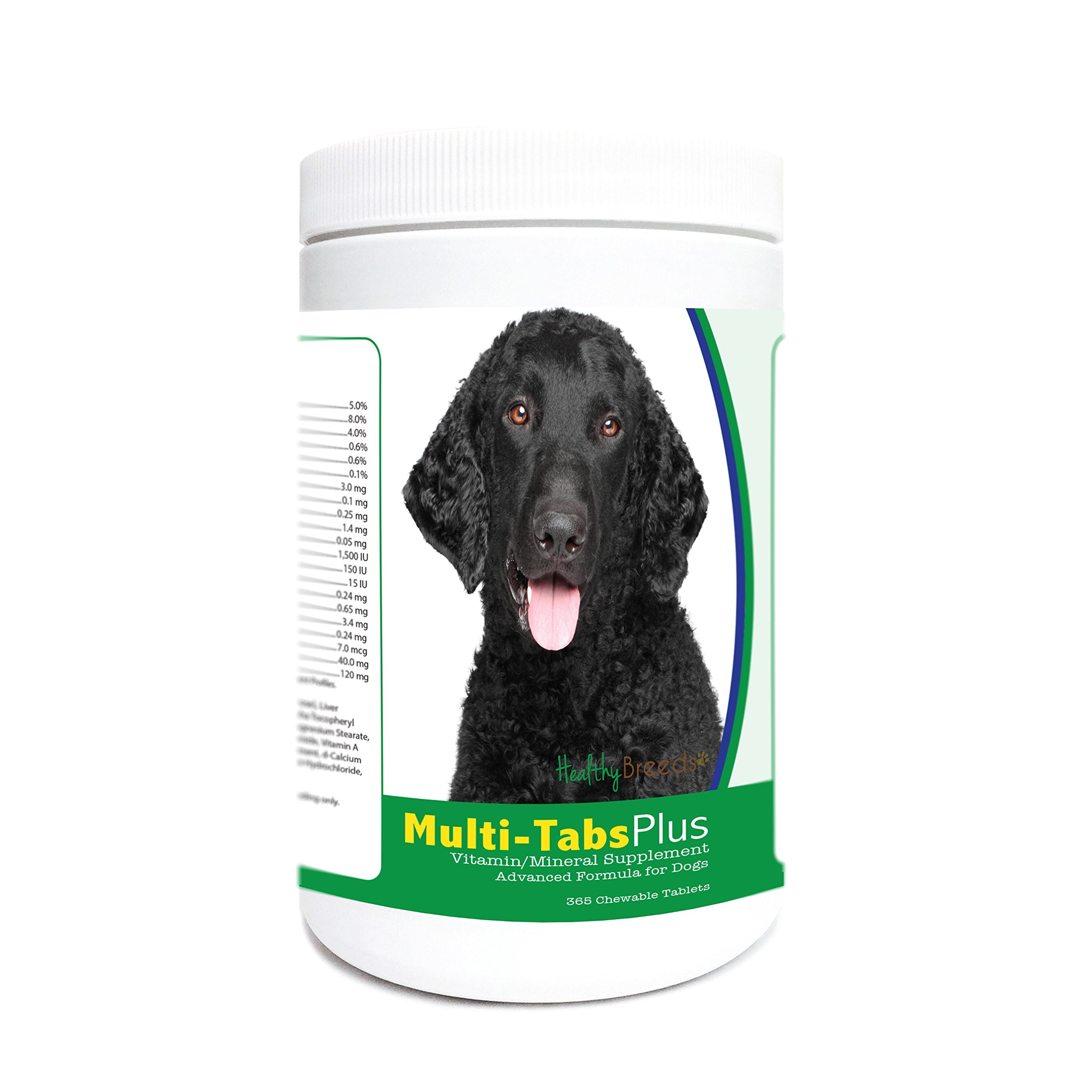 Healthy Breeds Curly-Coated Retriever Multi-Tabs Plus Chewable Tablets 365 Count