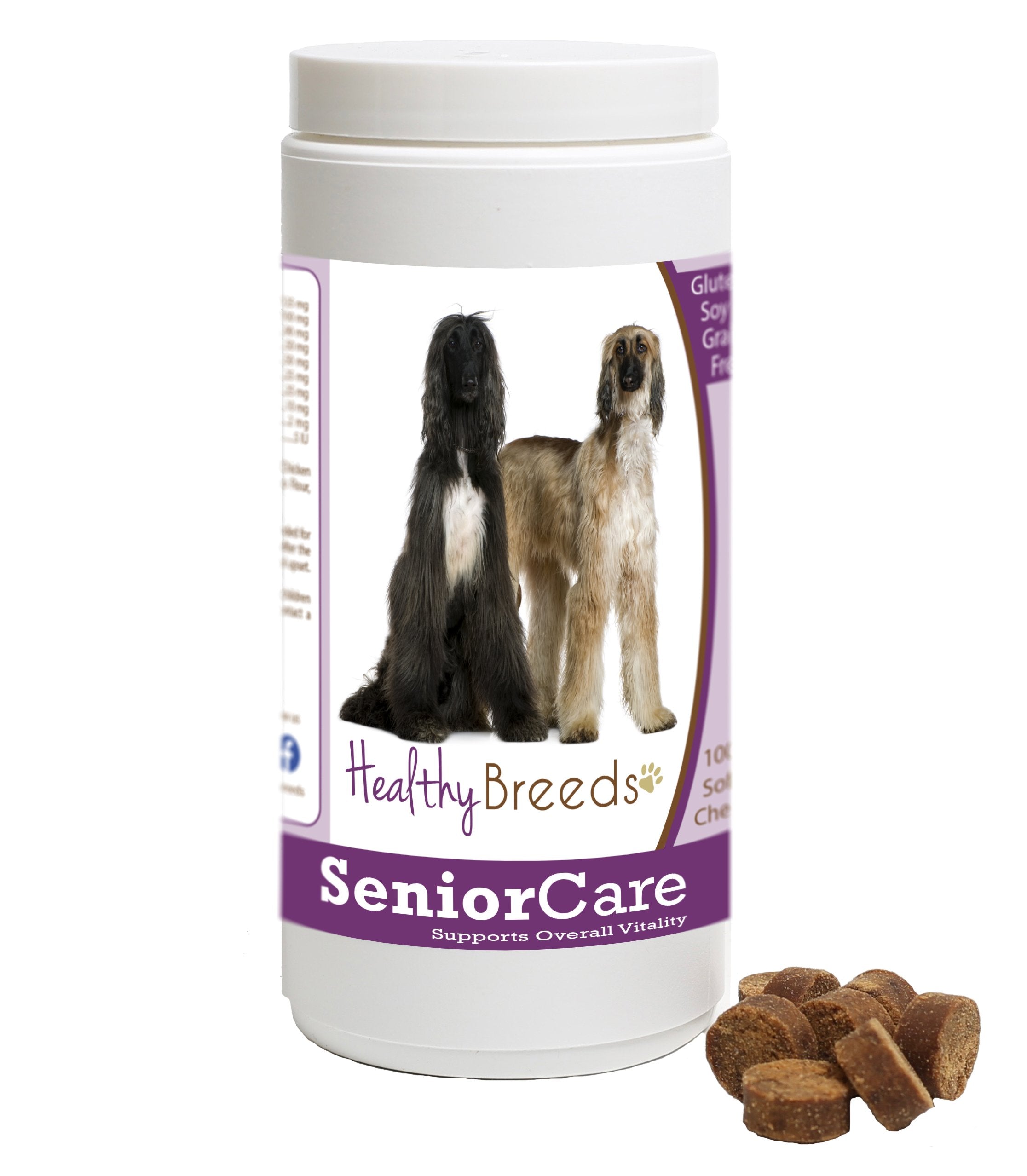 Healthy Breeds Afghan Hound Senior Dog Care Soft Chews 100 Count