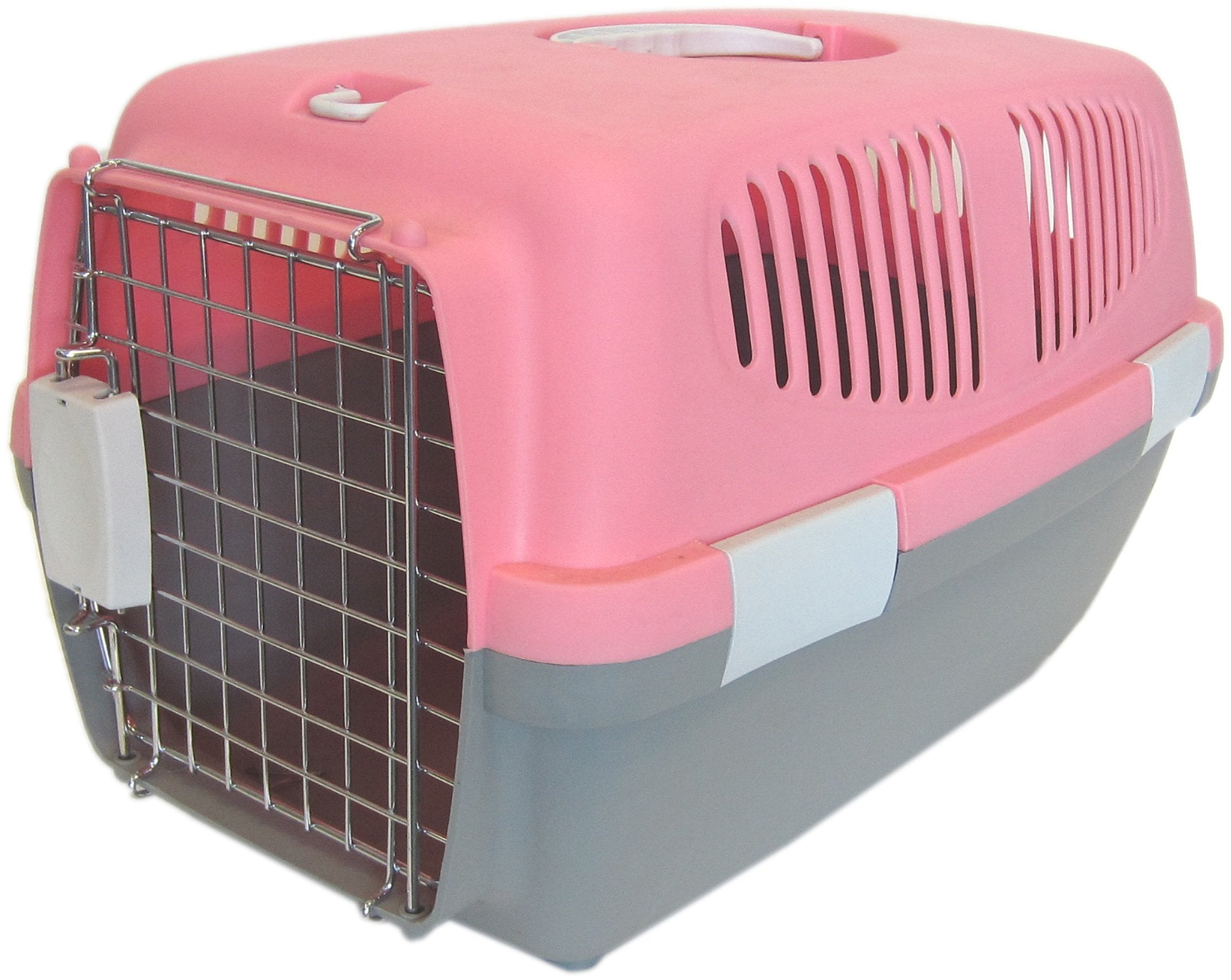 Small Plastic Carrier for Small Animal, Pink