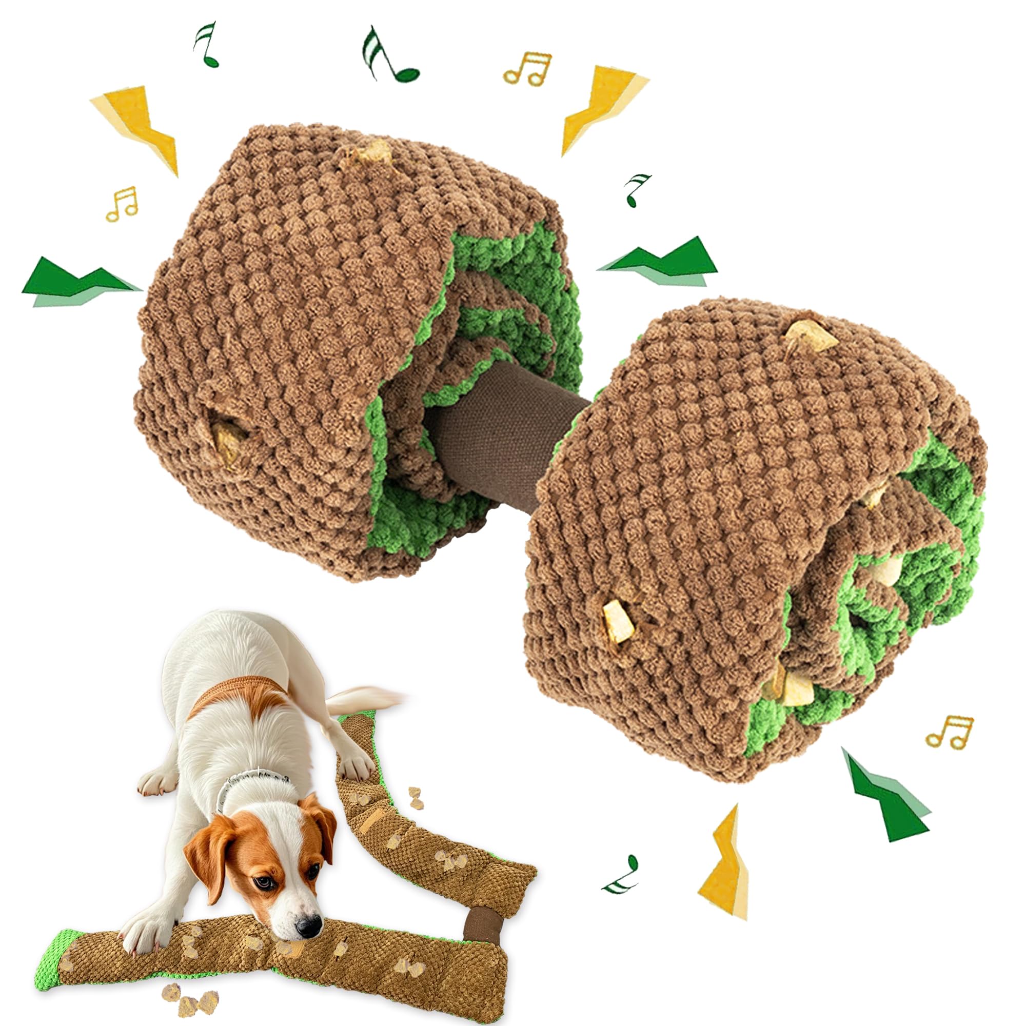 Yooleetc Dog Puzzle Toys,Squeak Dog Toys Stress Release Game For Boredom,Snuffle Toys Foraging Instinct Training Suitable For Sm