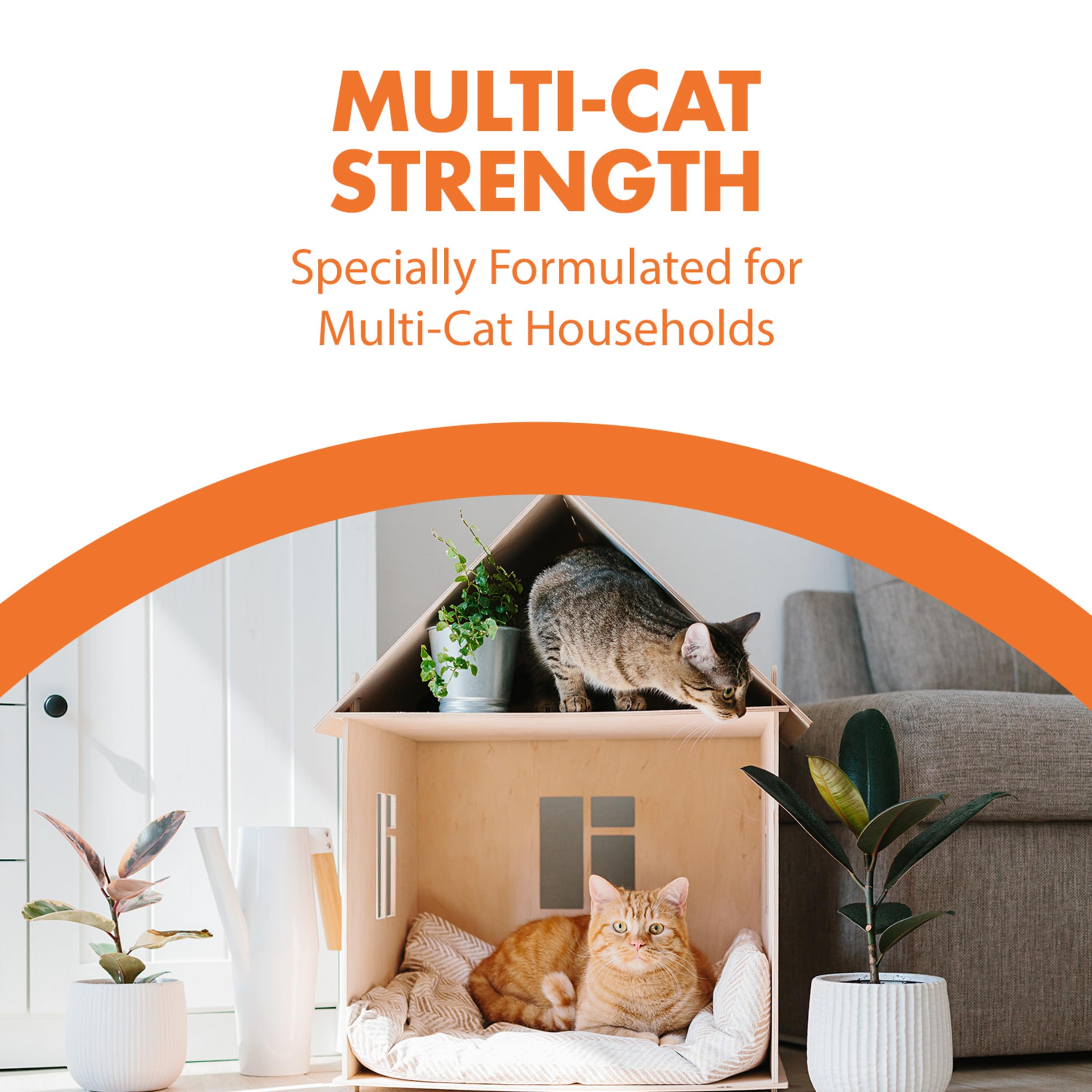 Arm Hammer Naturals Cat Litter, Multi Cat, 18Lb Bag