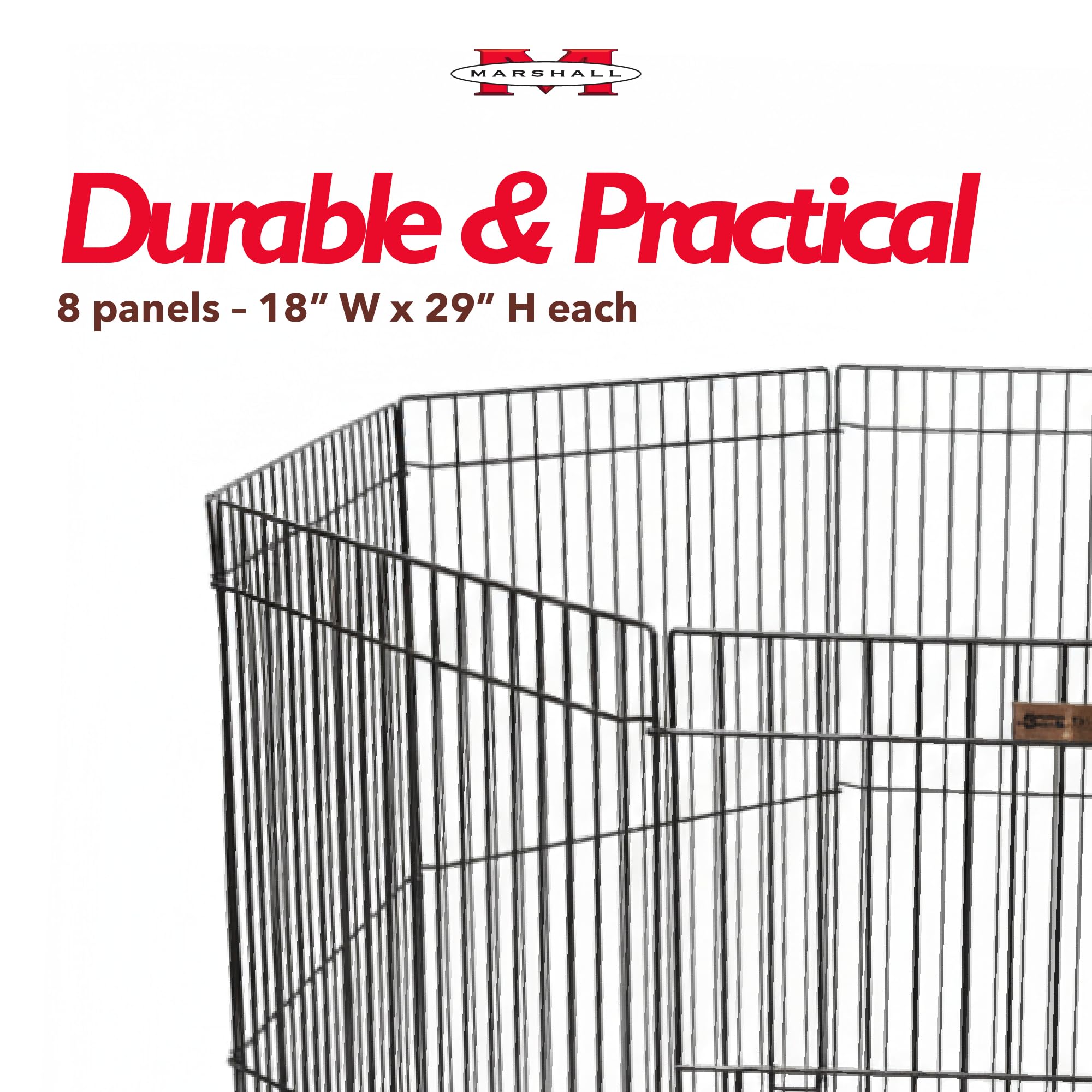 Marshall FC-224 Small Animal Play Pen, Small
