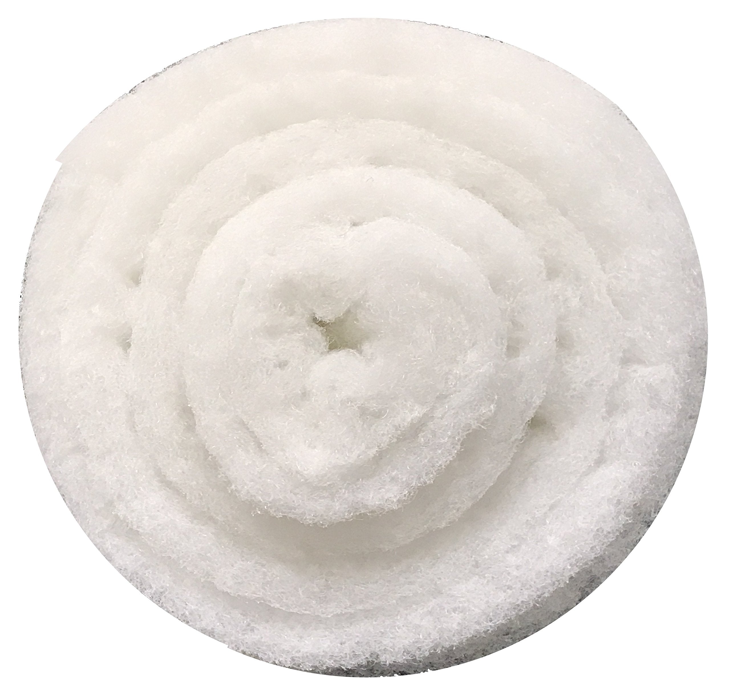 Encompass All Premium Dual-Layer Filter Floss/Pad For Canisters, Sumps, Ponds And Aquariums - Cut To Fit 12X72 - Dye Free