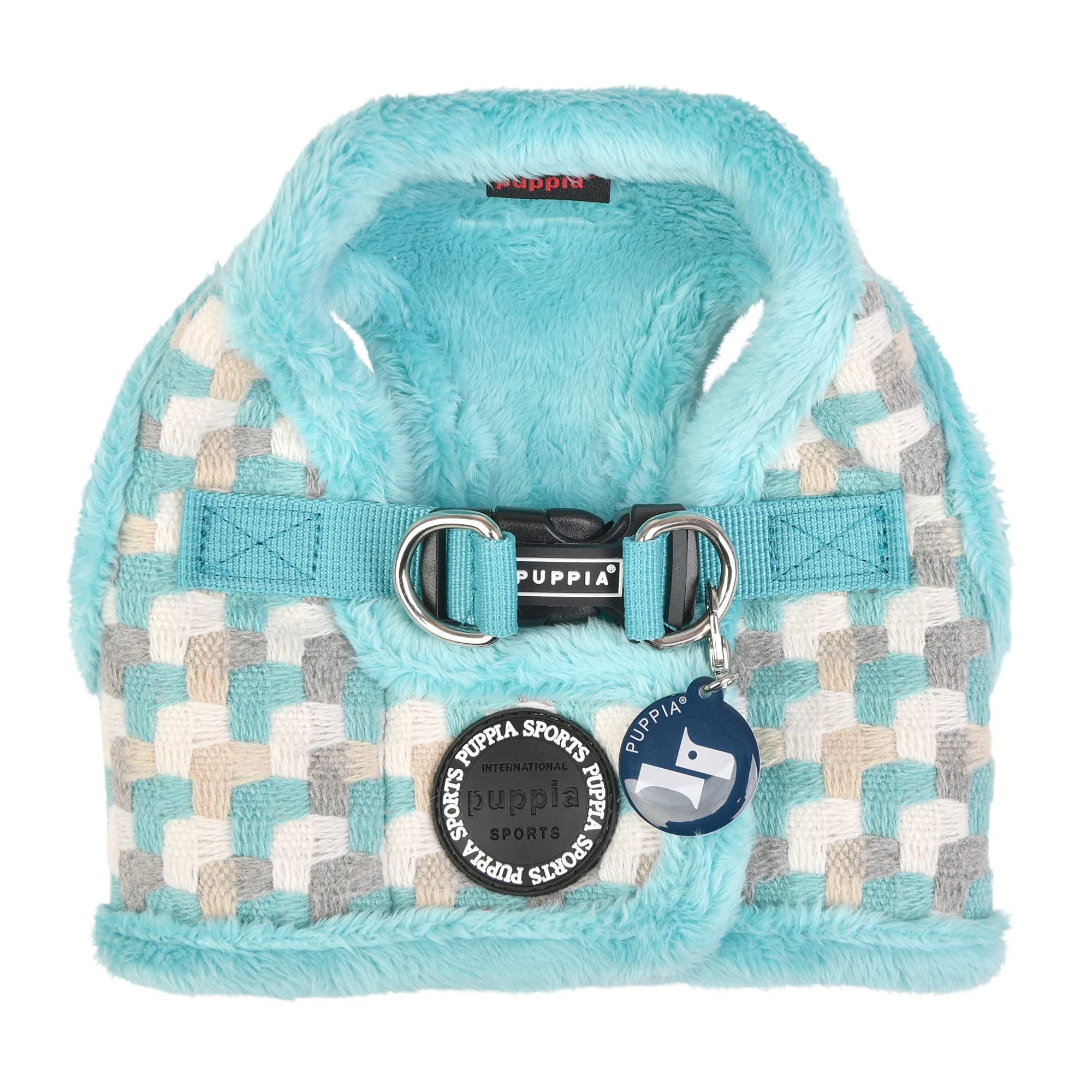 Puppia Arden Harness B - Aqua - L