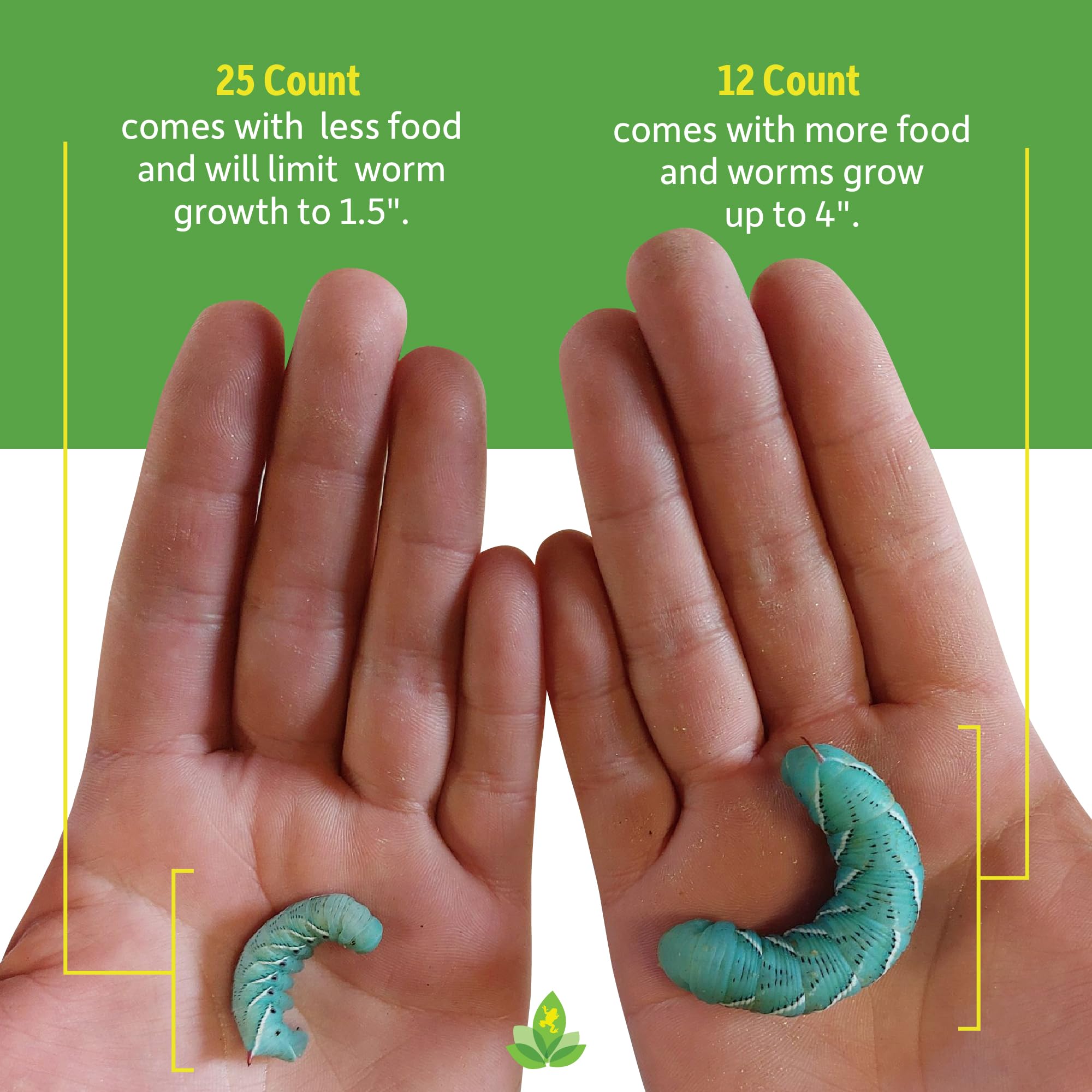 Joshs Frogs Hornworms Habitat Cup (25 Count Cup)