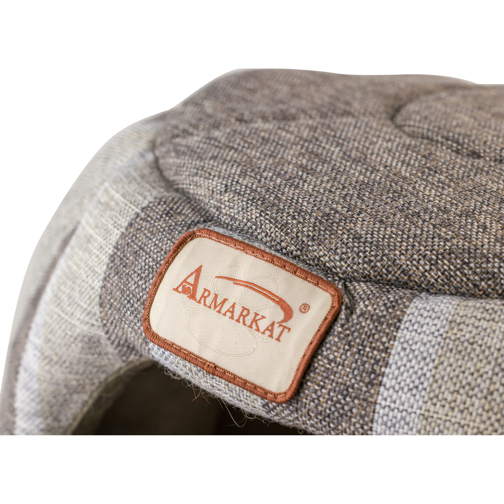 Armarkat C30Cg 2016 Cat Bed, 18'', Pearl And Putty, 20'' L X 16'' W X 4.5'' H