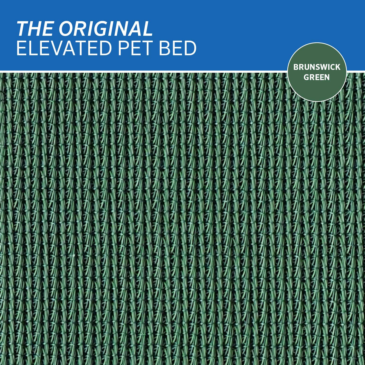 Original Pet Bed Replacement Cover - Brunswick Green - Small (28' X 21.5')