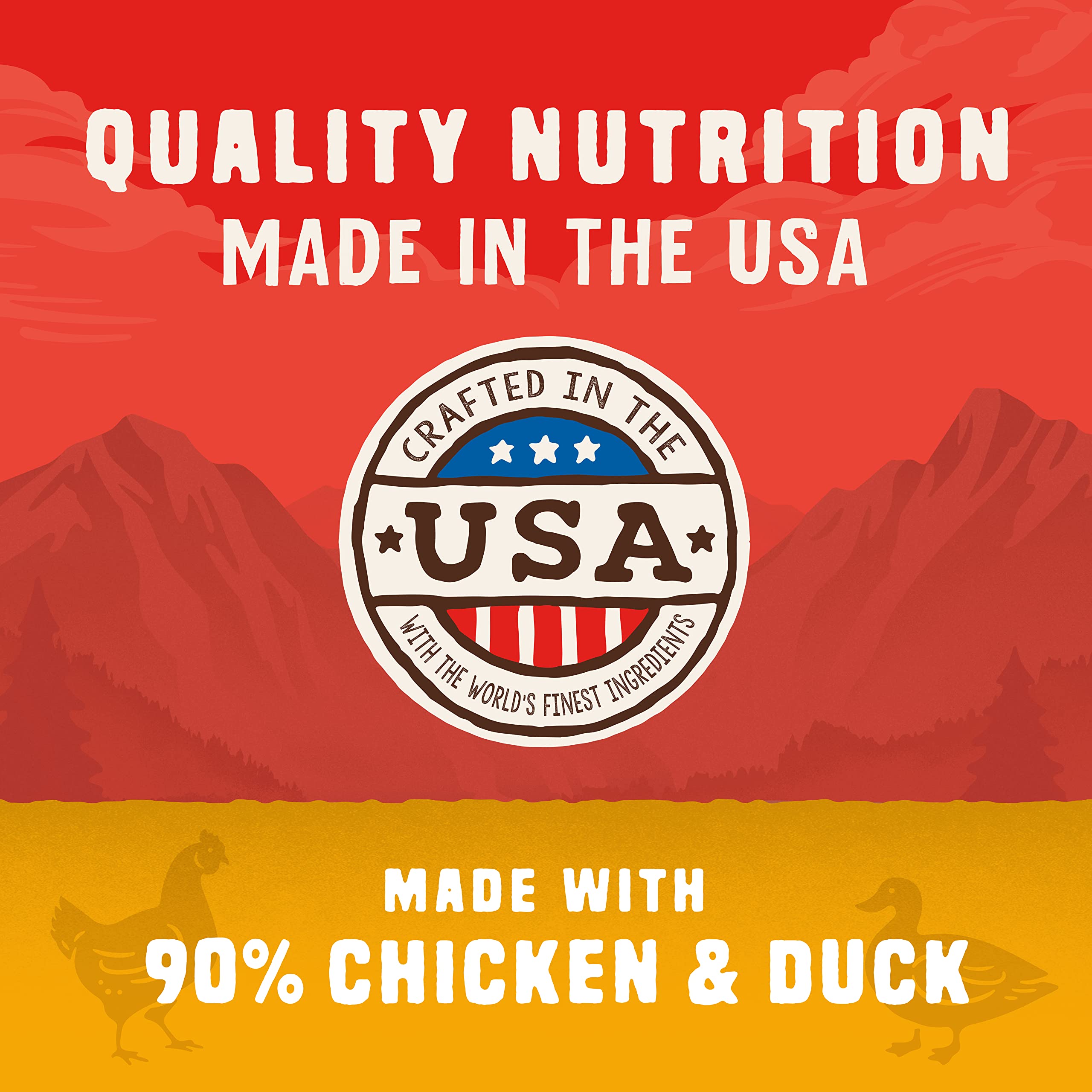Stella & Chewys Wild Red Jerky Nuggets - 90% Protein-Rich Chicken & Duck Dog Treats - Grain-Free Training Rewards for All Breed