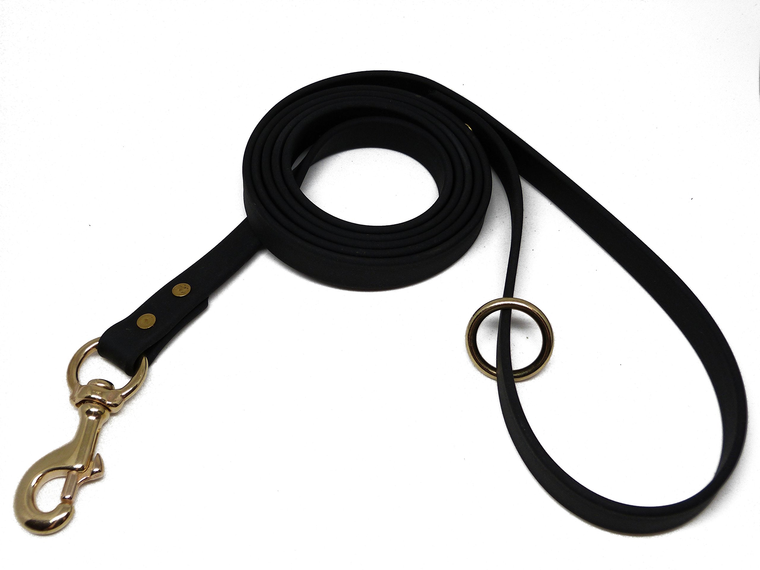 Jim Hodges Dog Training Gummy Dog Leash, Biothane, Dog Training Leash, Waterproof, Weatherproof, 6 Foot Length For Small, Medium