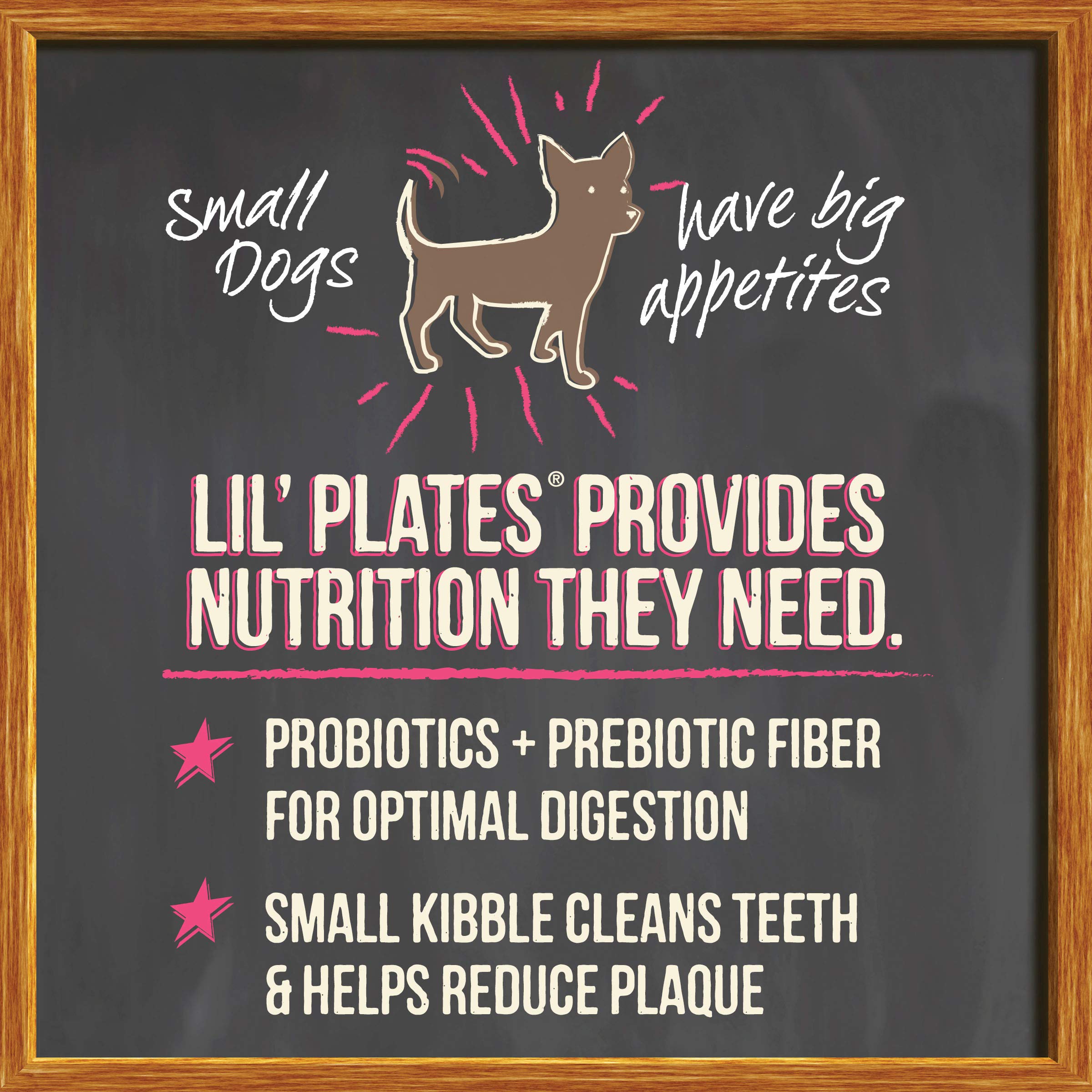 Merrick Lil Plates Premium Grain Free Dry Puppy Food For Small Dogs, Real Chicken And Sweet Potato Kibble - 4.0 lb. Bag