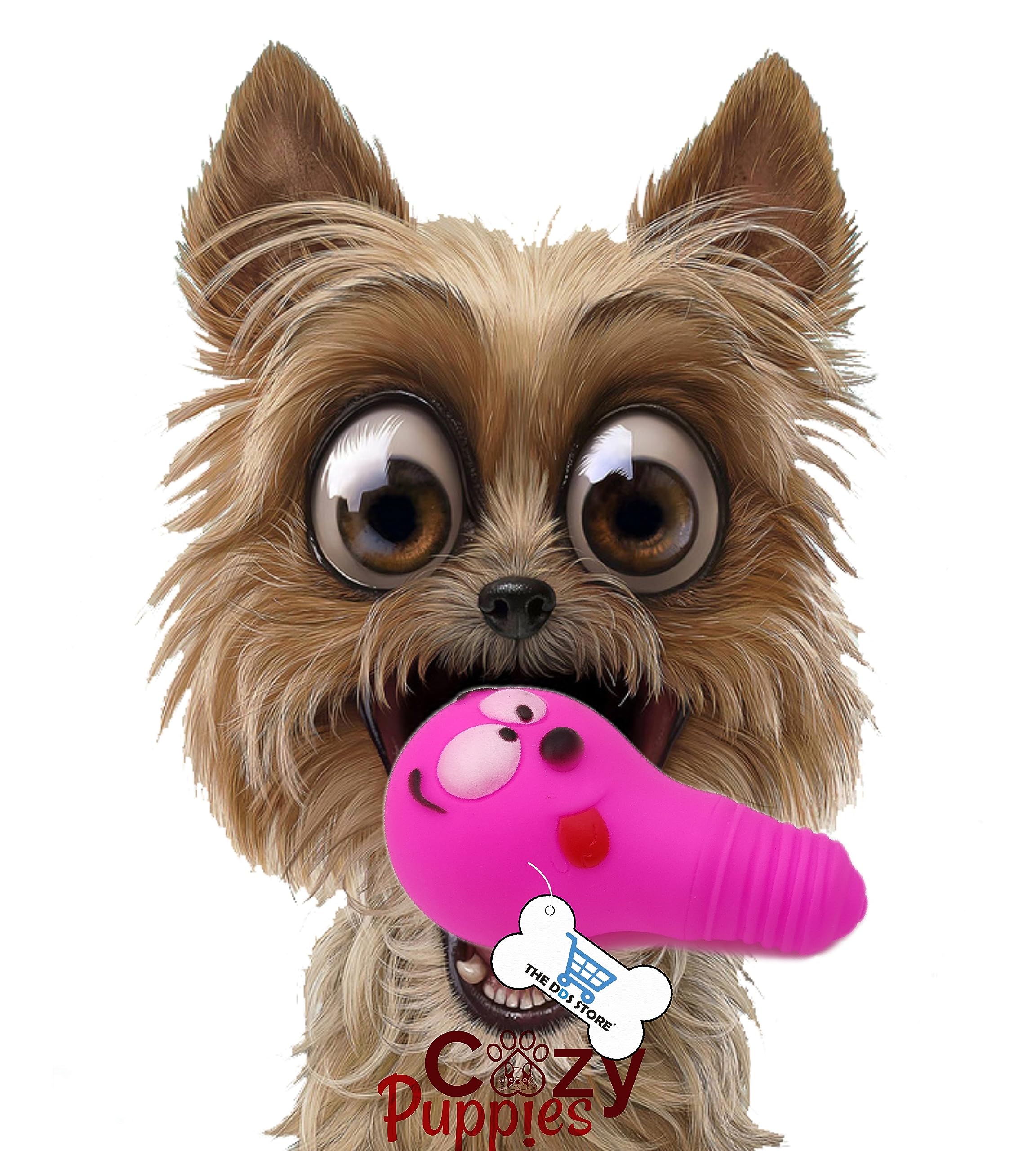 The Dds Store Squeaky Bulb Toys For Dogs, Funny Dog Chew Toys, Interactive Toy For Small Dogs, Puppy Chew Toys For Teething(1 P