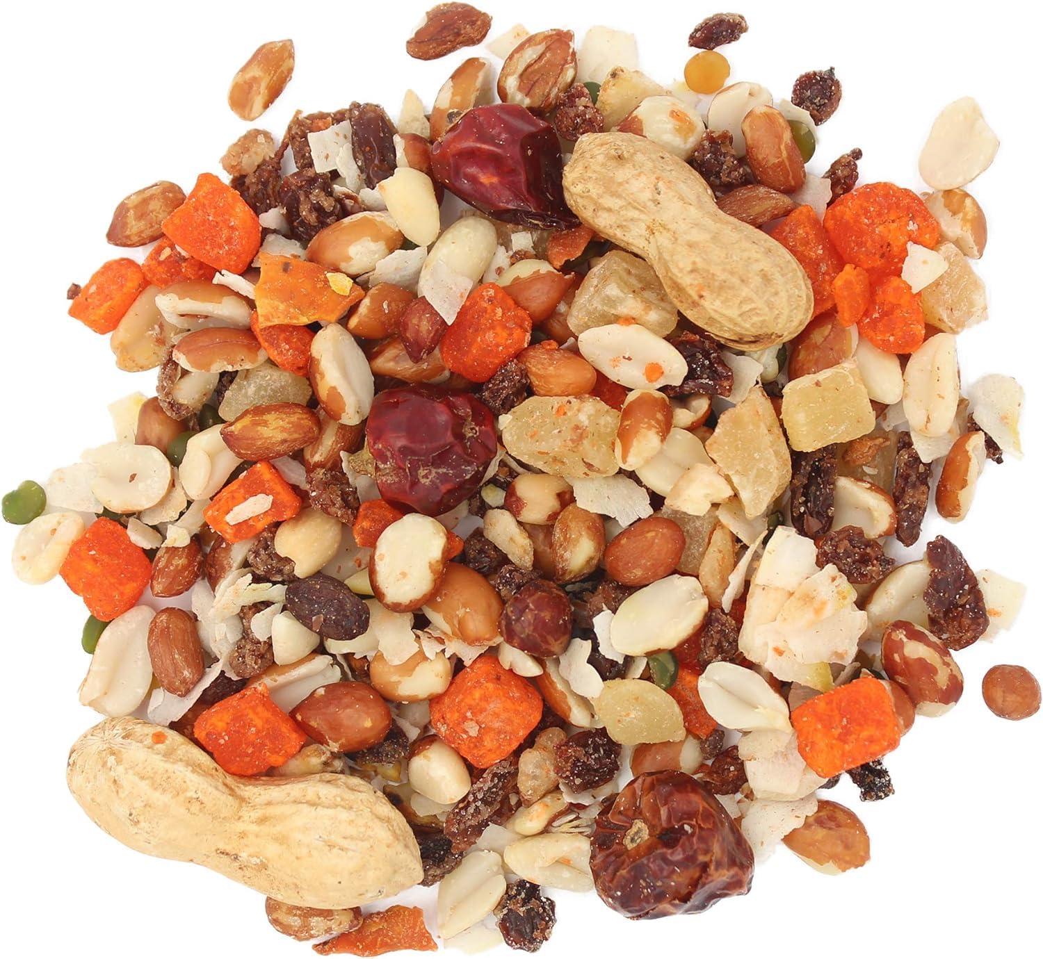 Vitakraft Fresh Super Fruit Cocktail - Tropical Parrot Fruit Blend - Parrot and Parakeet Treats Browns 1.25 Pound (Pack of 2)