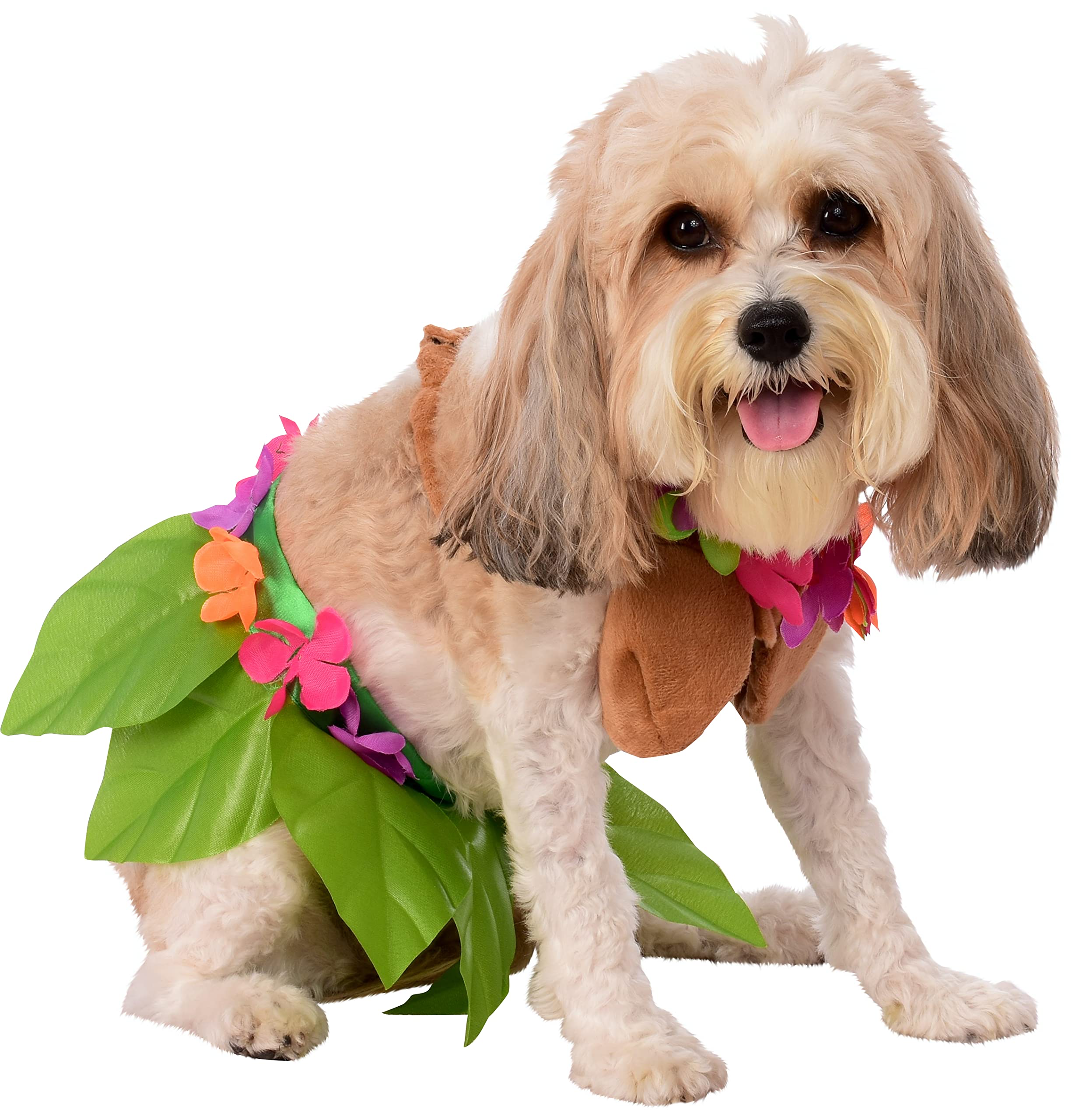 Rubie'S Hula Girl Pet Costume, Medium, Multicolor