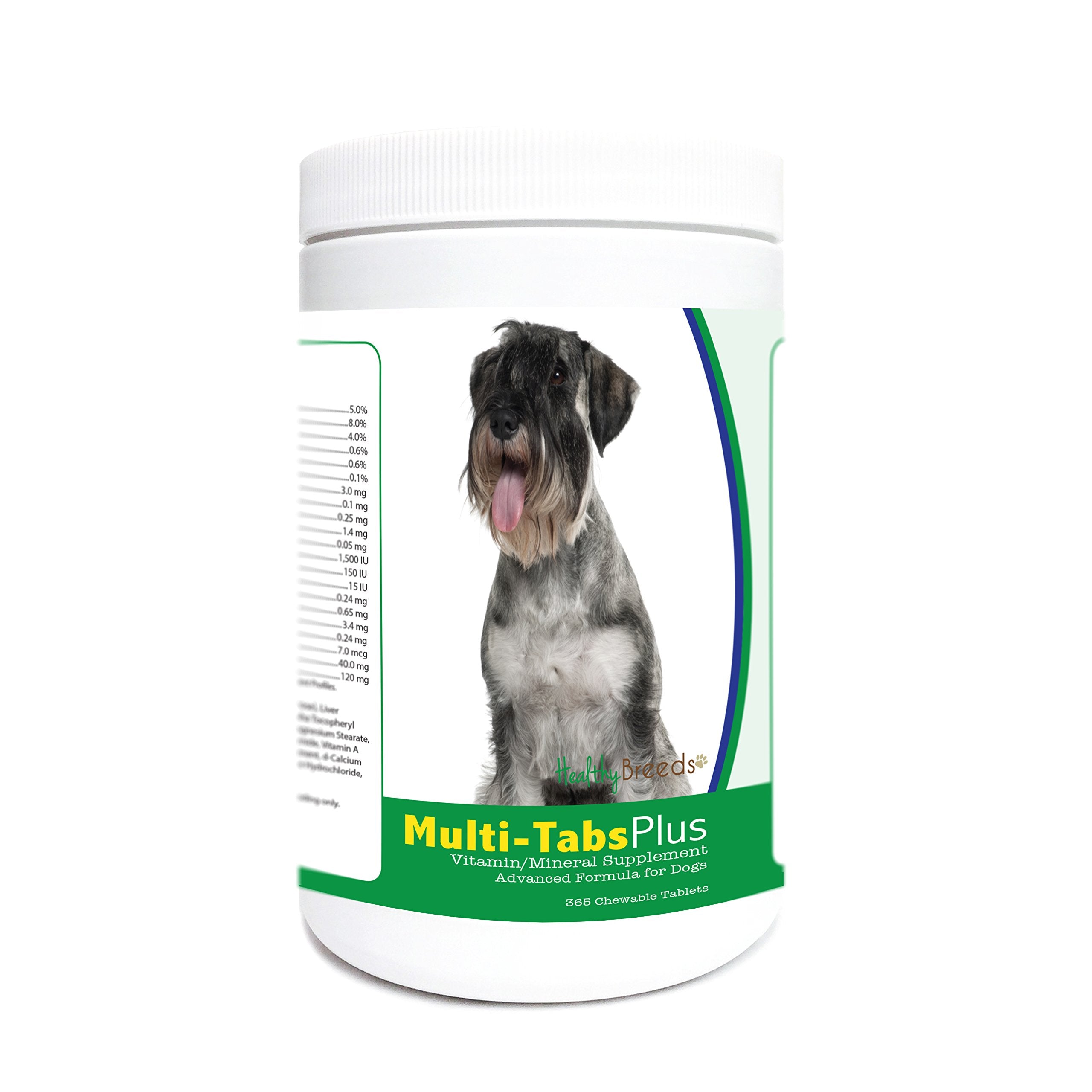 Healthy Breeds Standard Schnauzer Multi-Tabs Plus Chewable Tablets 365 Count