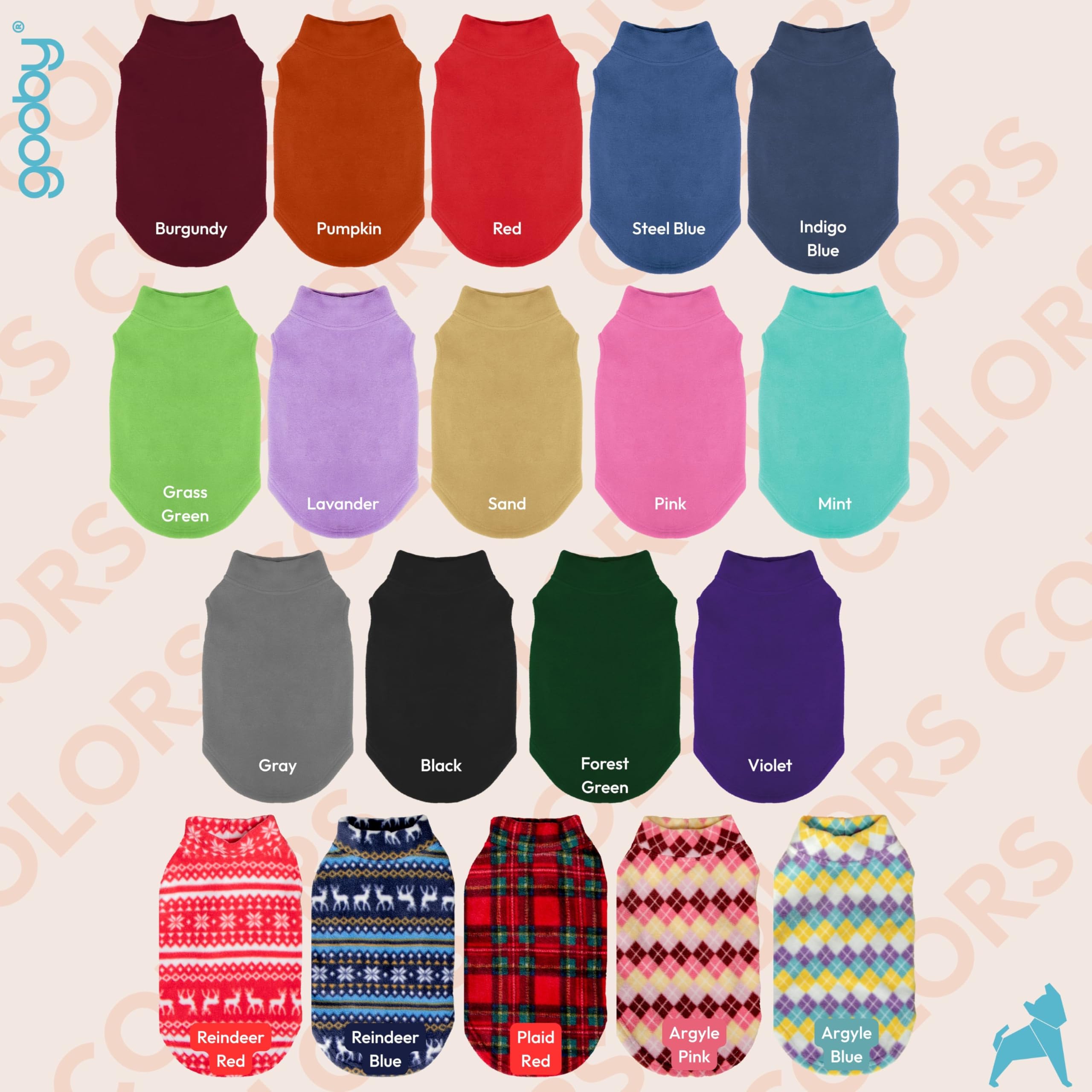 Gooby Stretch Fleece Vest Dog Sweater - Burgundy, 6X-Large - Warm Pullover Super Stretchy Fleece Dog Jacket for Small to Large D