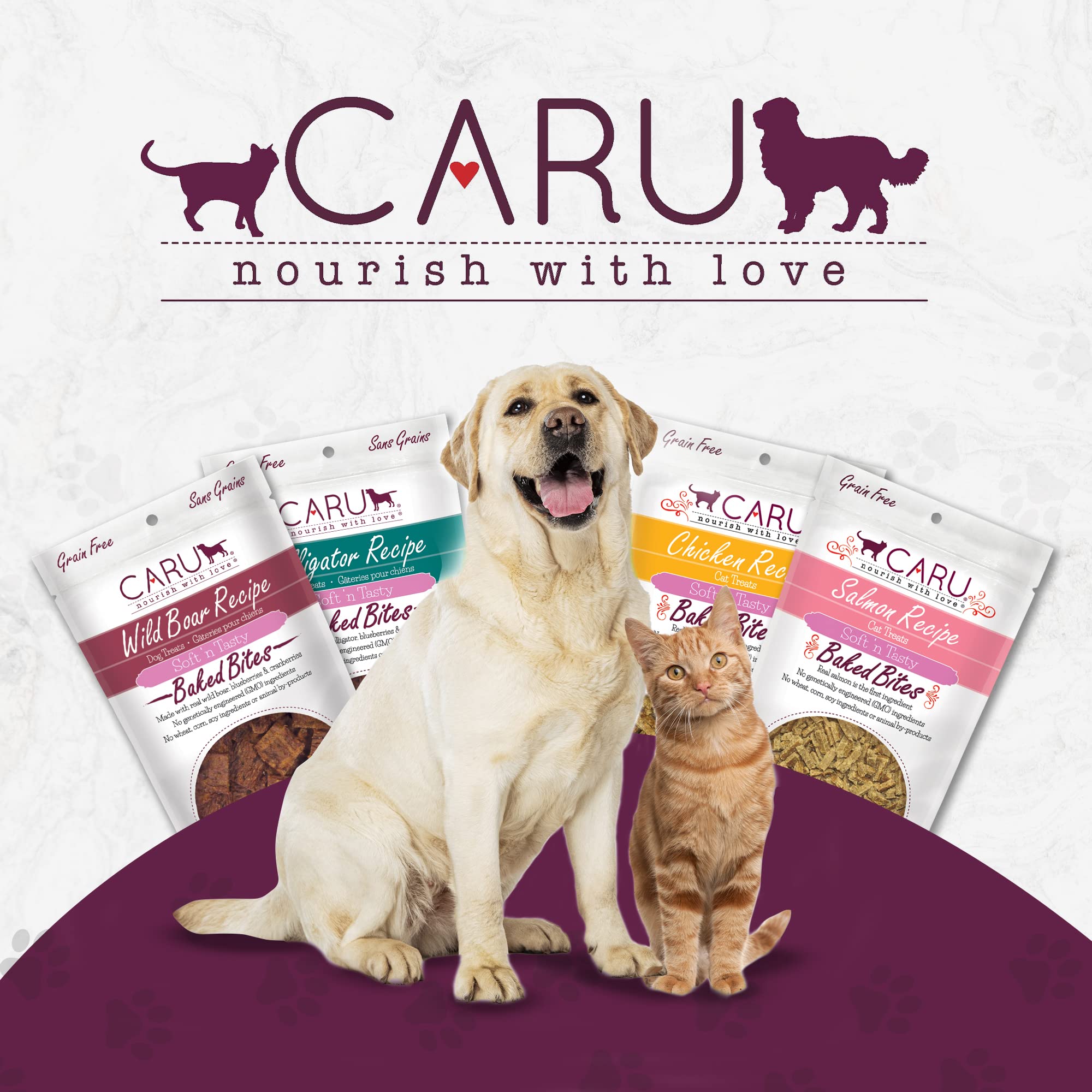 CARU - Soft n Tasty Baked Bites - Beef Bites Dog Treats - Flavorful Training Treats - 4 oz