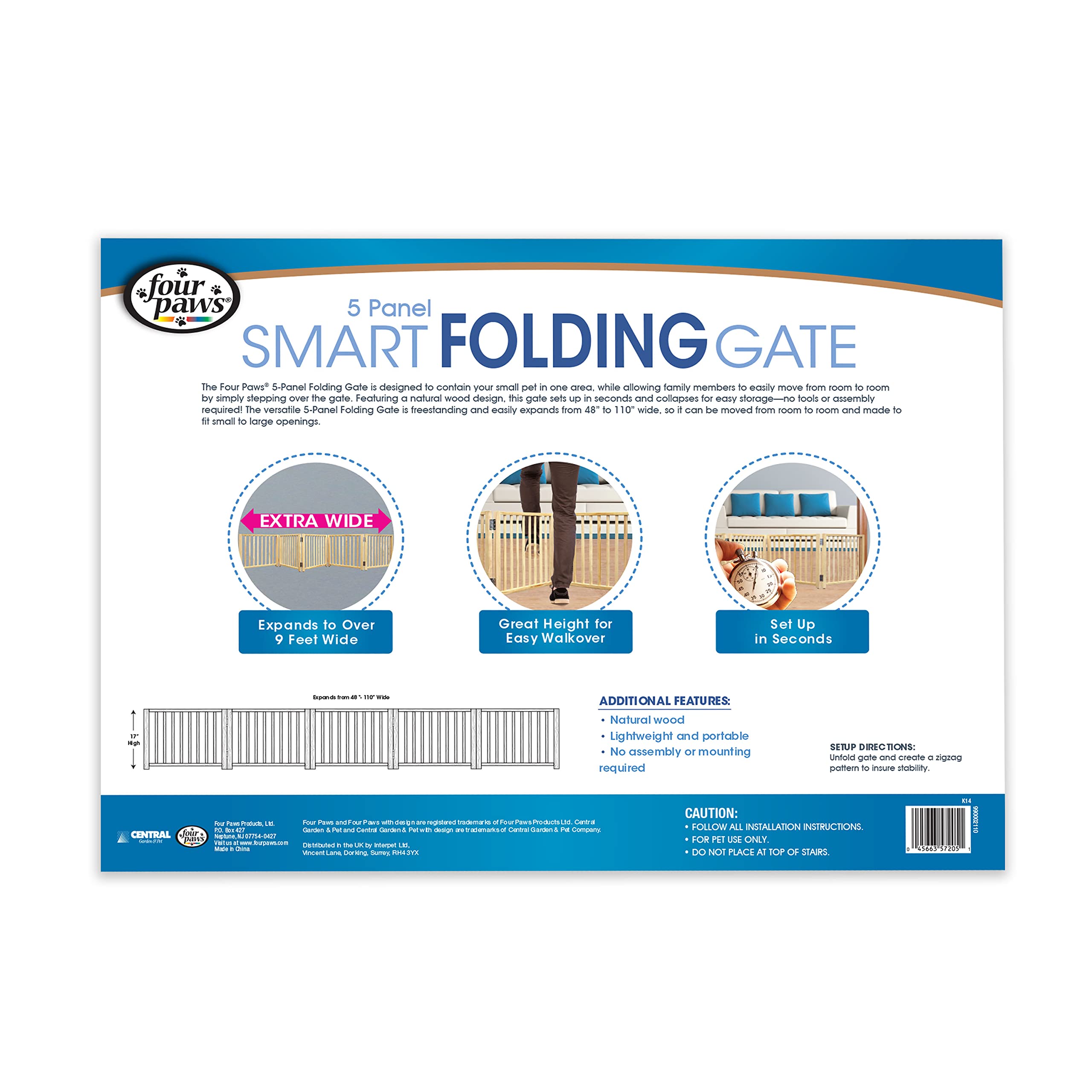 Free Standing Walk Over Gate