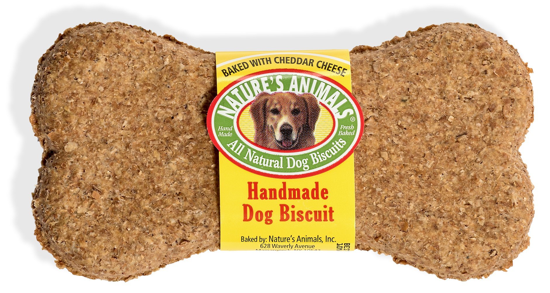 Nature's Animals Original Bakery Biscuits - All Natural Dog Treats, 24 Count, 4 inch, Plastic