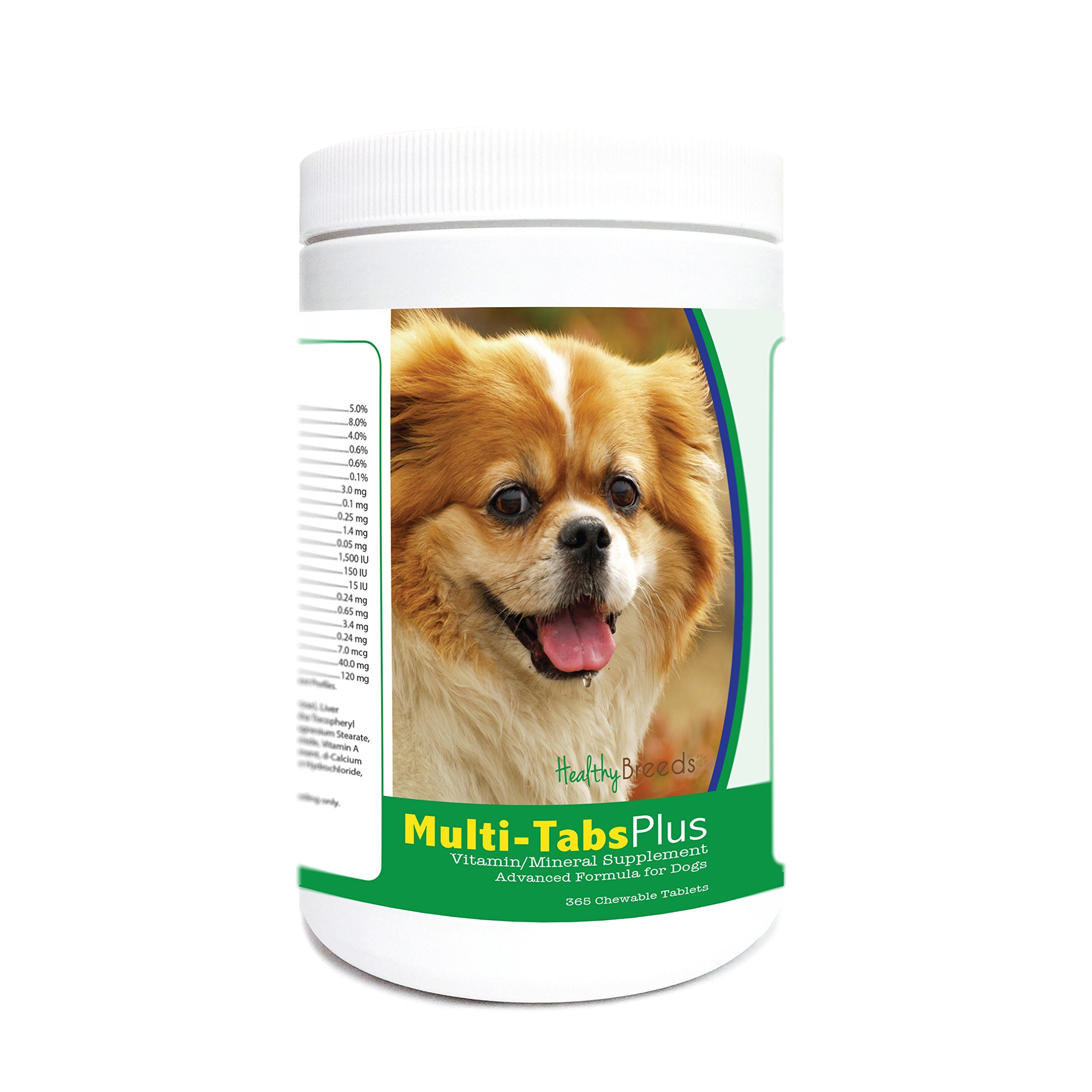 Healthy Breeds Tibetan Spaniel Multi-Tabs Plus Chewable Tablets 365 Count