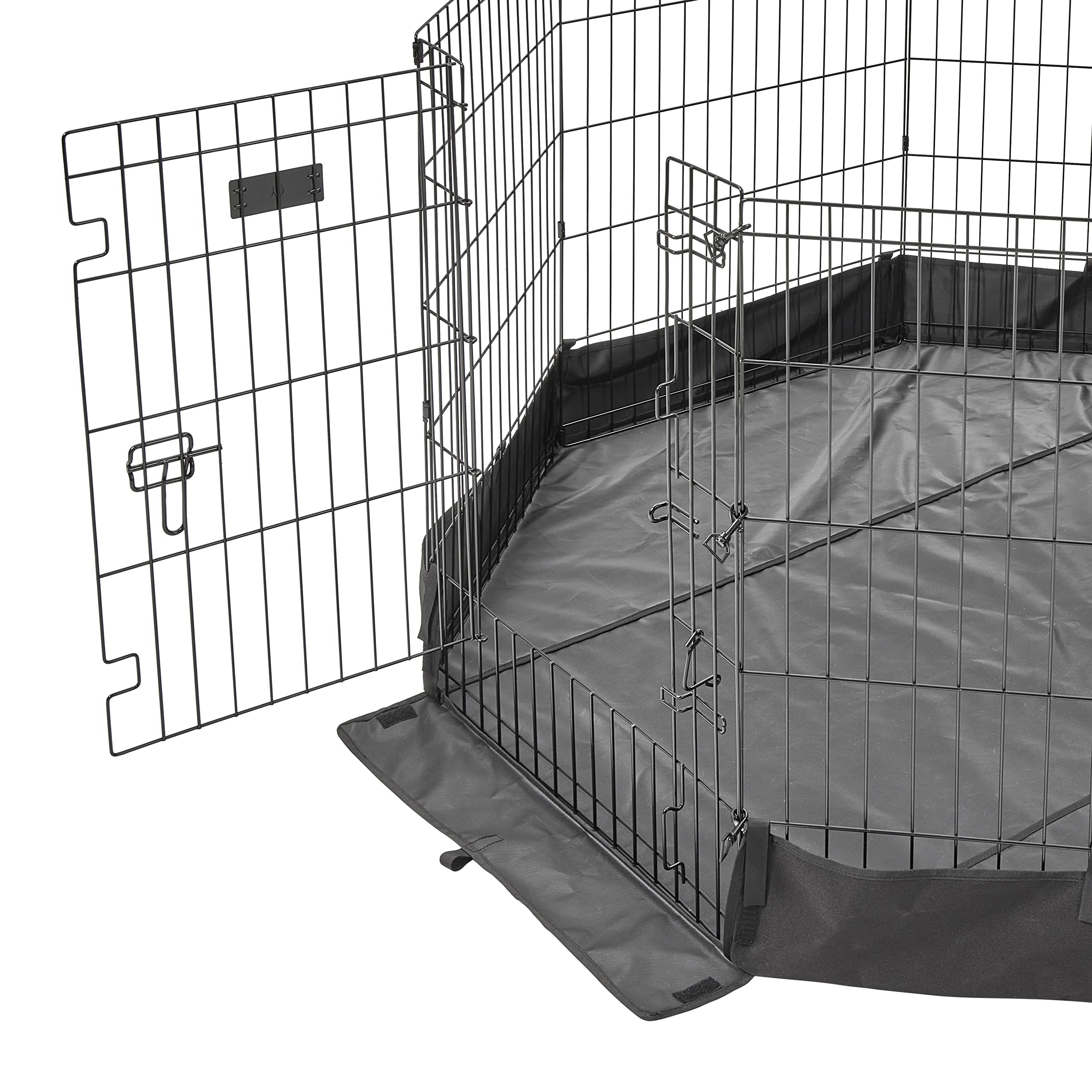 MidWest Homes for Pets Octagon Exercise Pen Fabric Mesh Bottom