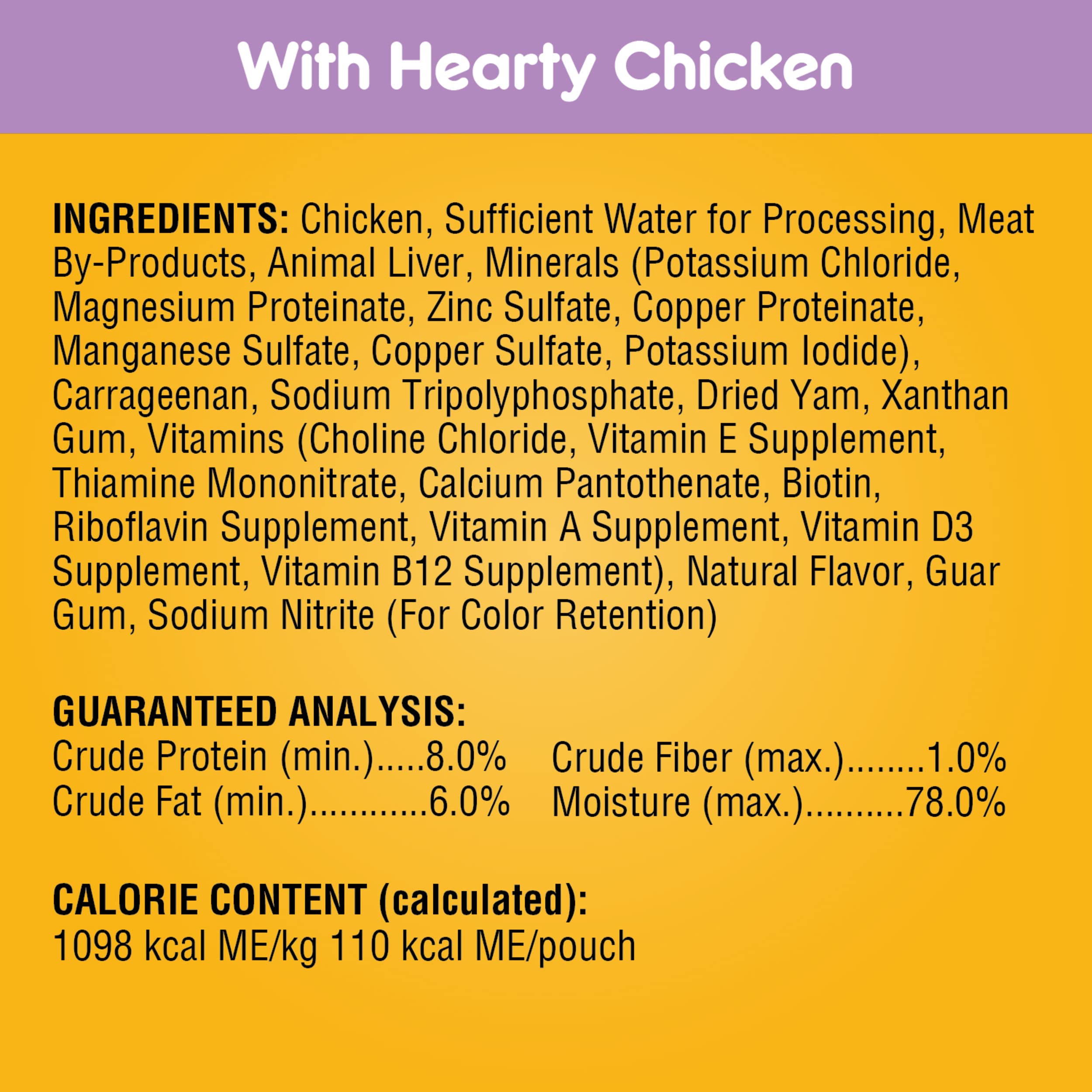 PEDIGREE CHOPPED GROUND DINNER Adult Soft Wet Dog Food 8-Count Variety Pack, 3.5 oz Pouches (Pack of 2)