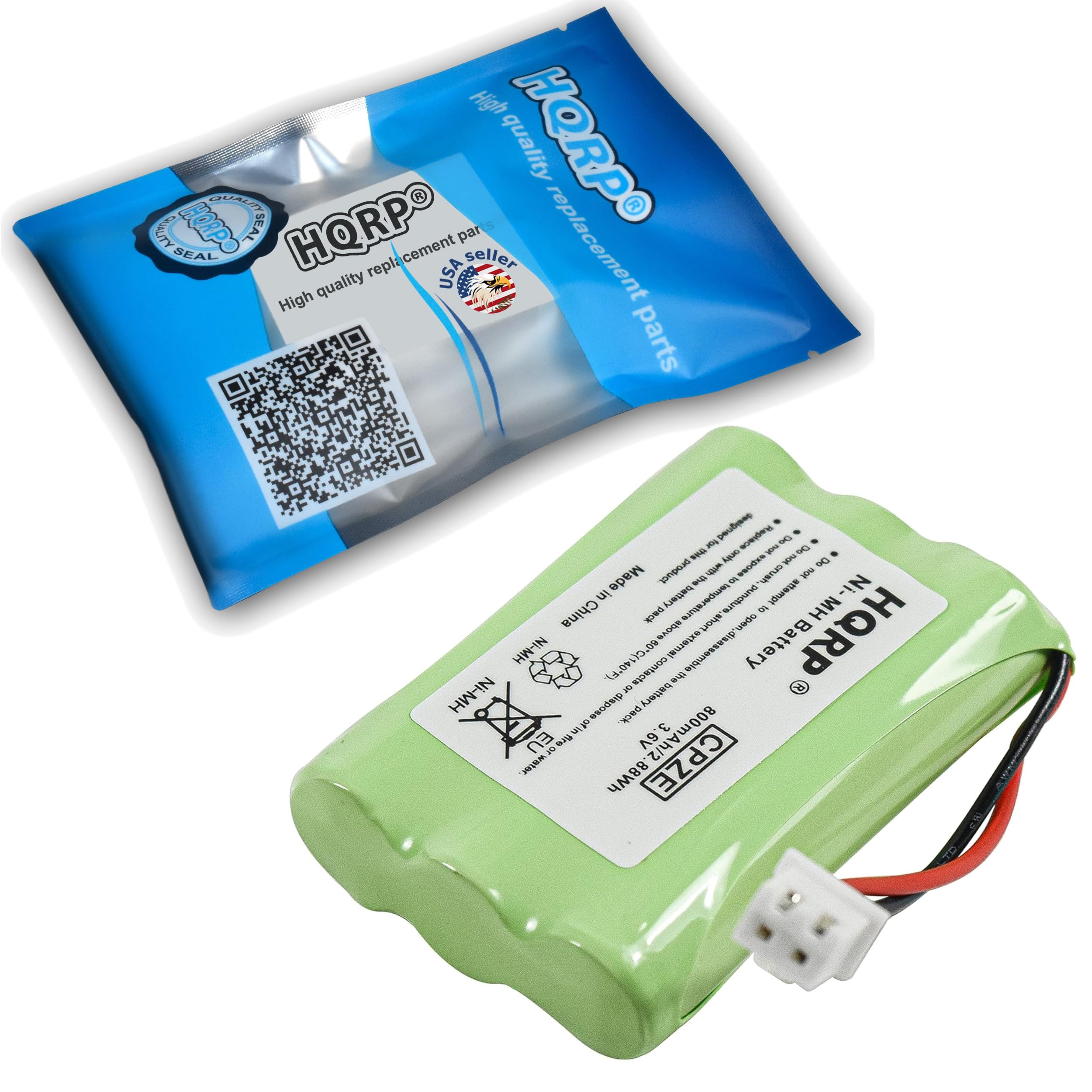 Hqrp Battery Compatible With Tri-Tronics Beagler (1999-2001), Beagler Xl, Classic 70, Classic 70Xls Remote Controlled Dog Traini