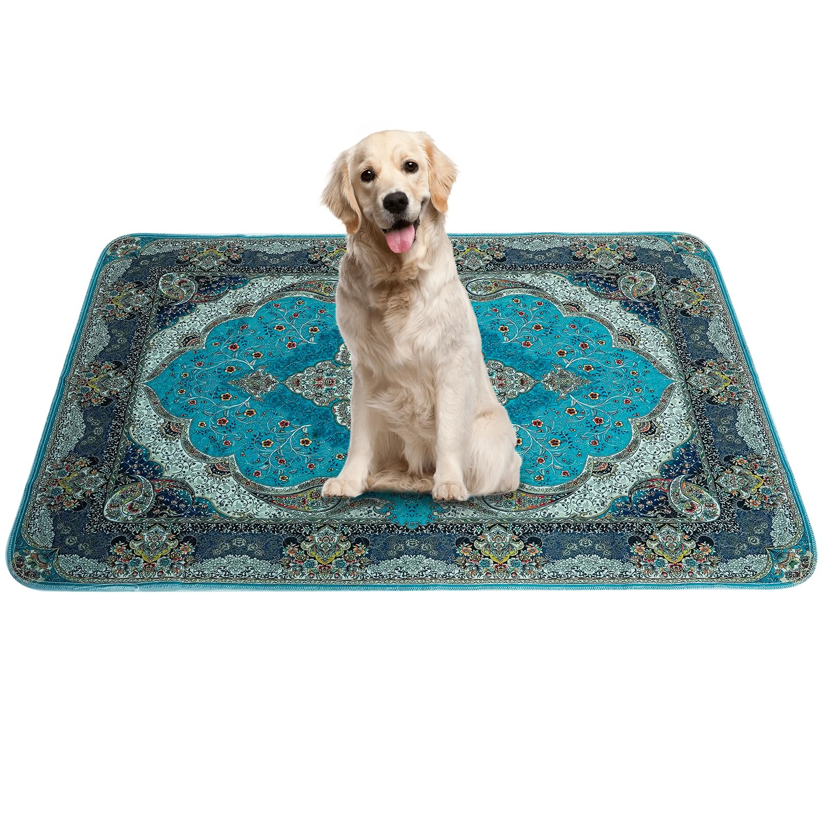 Peepeego 2 Pack Washable Pee Pads For Dogs 36X36Inch, Waterproof Puppy Pads With Fast Absorbent, Reusable, Non Slip, Premium Whe