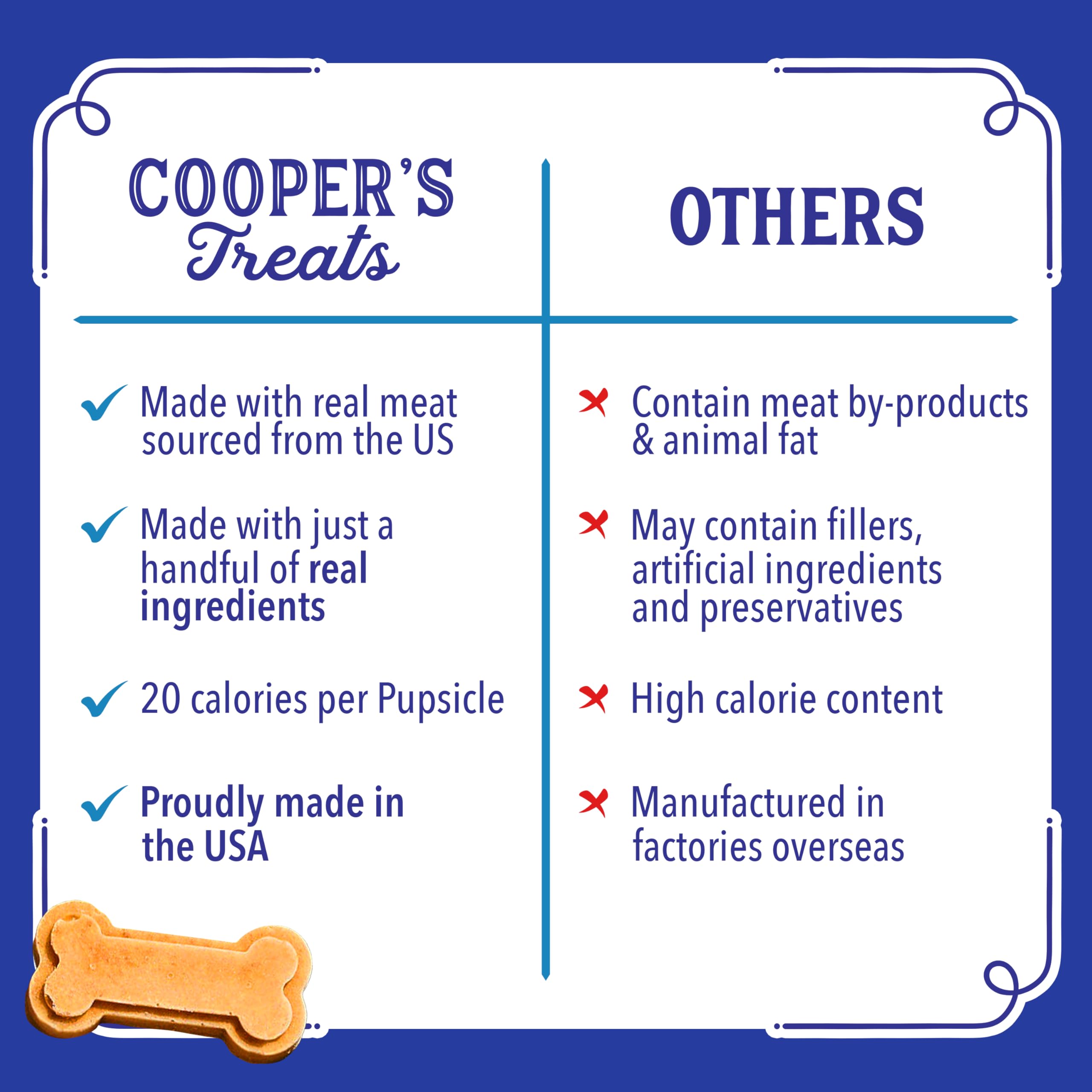 Cooper's Treats Pupsicle Mix - Make Your Own Dog Treats - 4.3oz Beef & Cheddar, Pup Ice Cream Kit