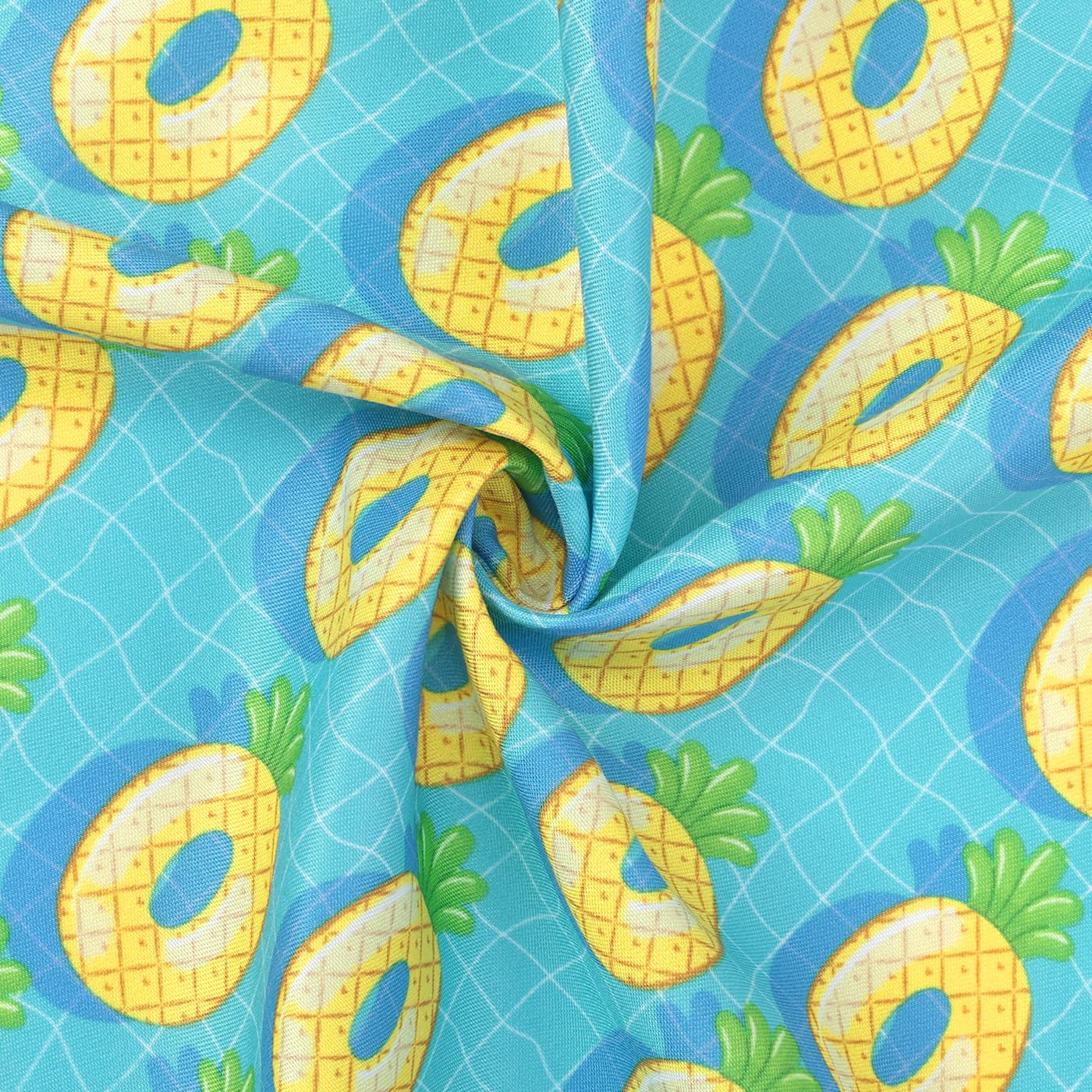 Hde Dog Swim Trunks Hawaiian Board Shorts Beach Pool Swimsuit For Xs To Xxl Dogs Pineapple Floats - S