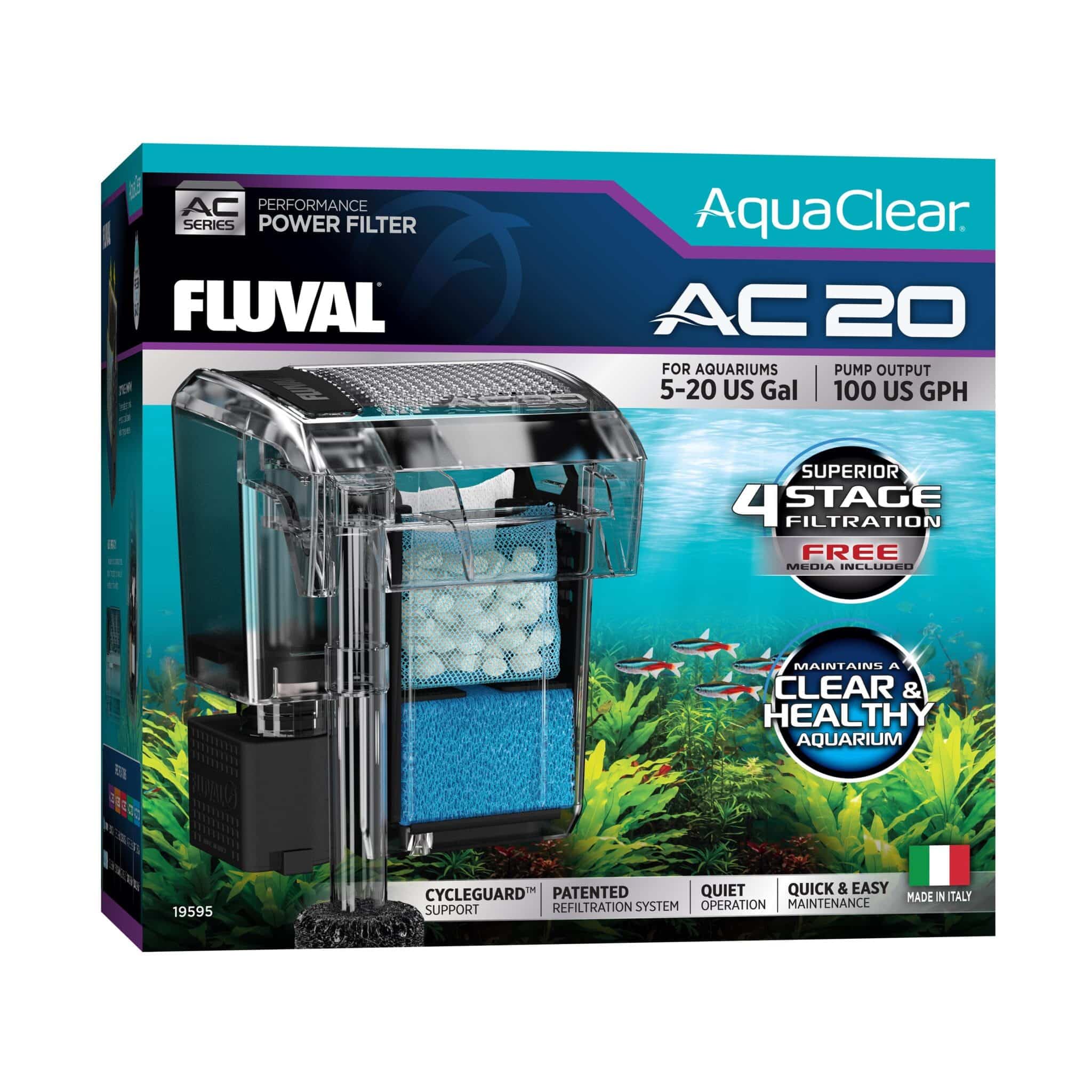 Fluval - BIOMAX for AC20/AC30 Power Filter, 1.5 oz / 42 g - for Use in Freshwater & Saltwater Aquariums