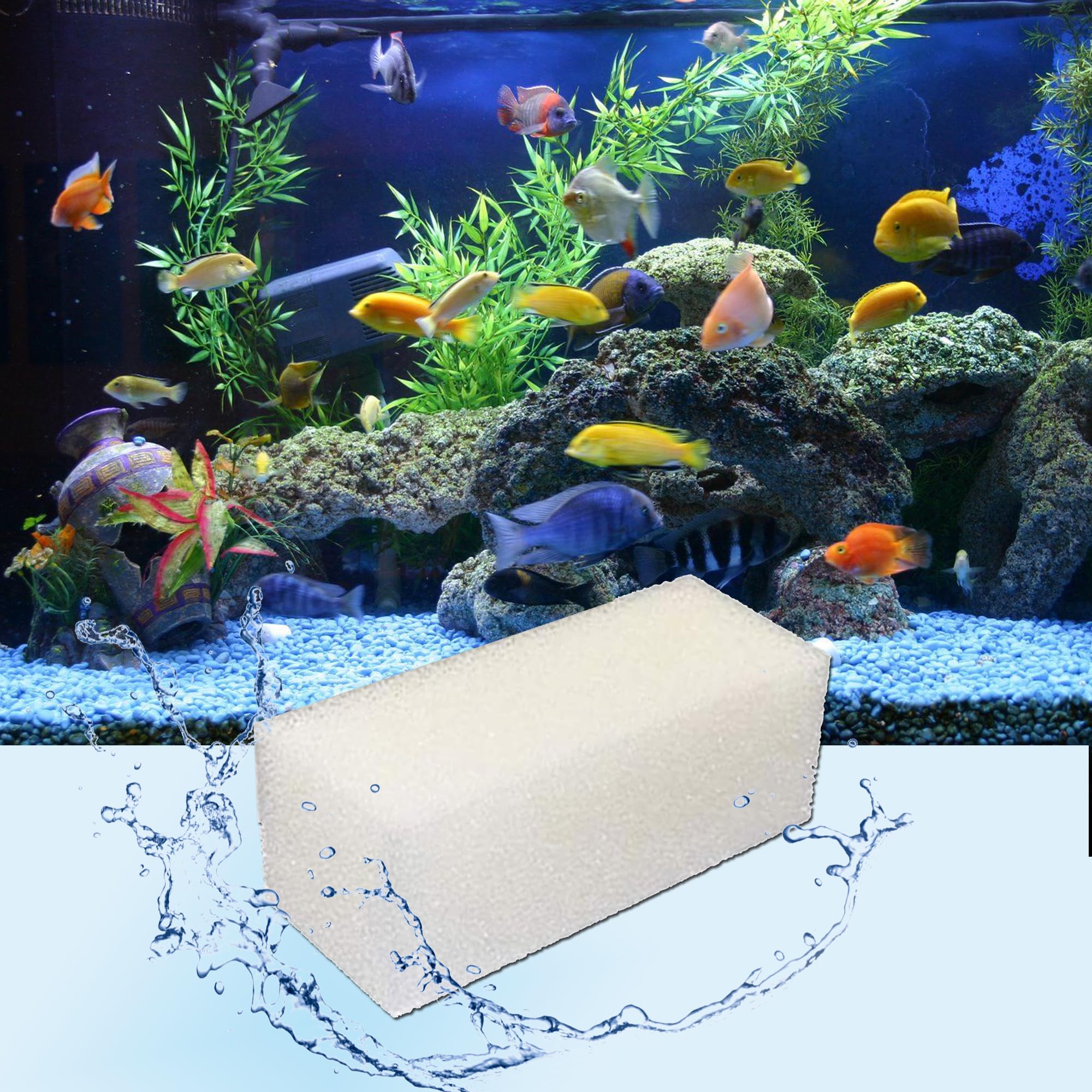 Qzbhct 4 Pack Replacement Foam Filters For Aquaclear 110/500 A623