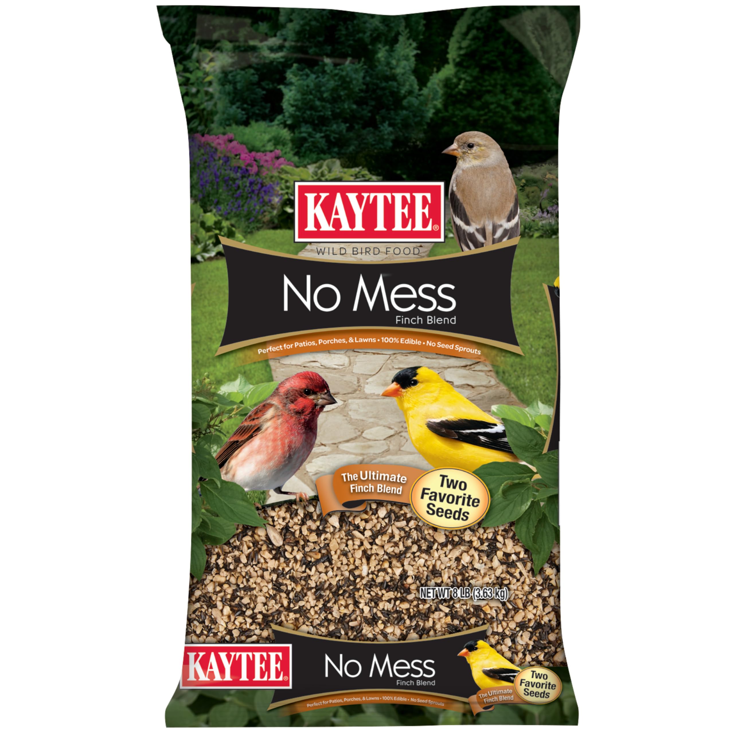 Kaytee Waste Free Finch Blend 8 Pounds
