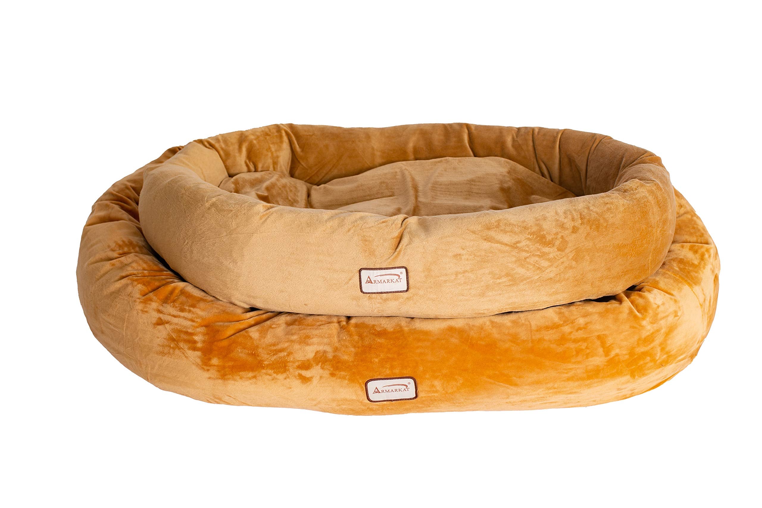 Armarkat Pet Bed 43-Inch By 30-Inch D02Czs-Large, Brown (D02Czs-L)
