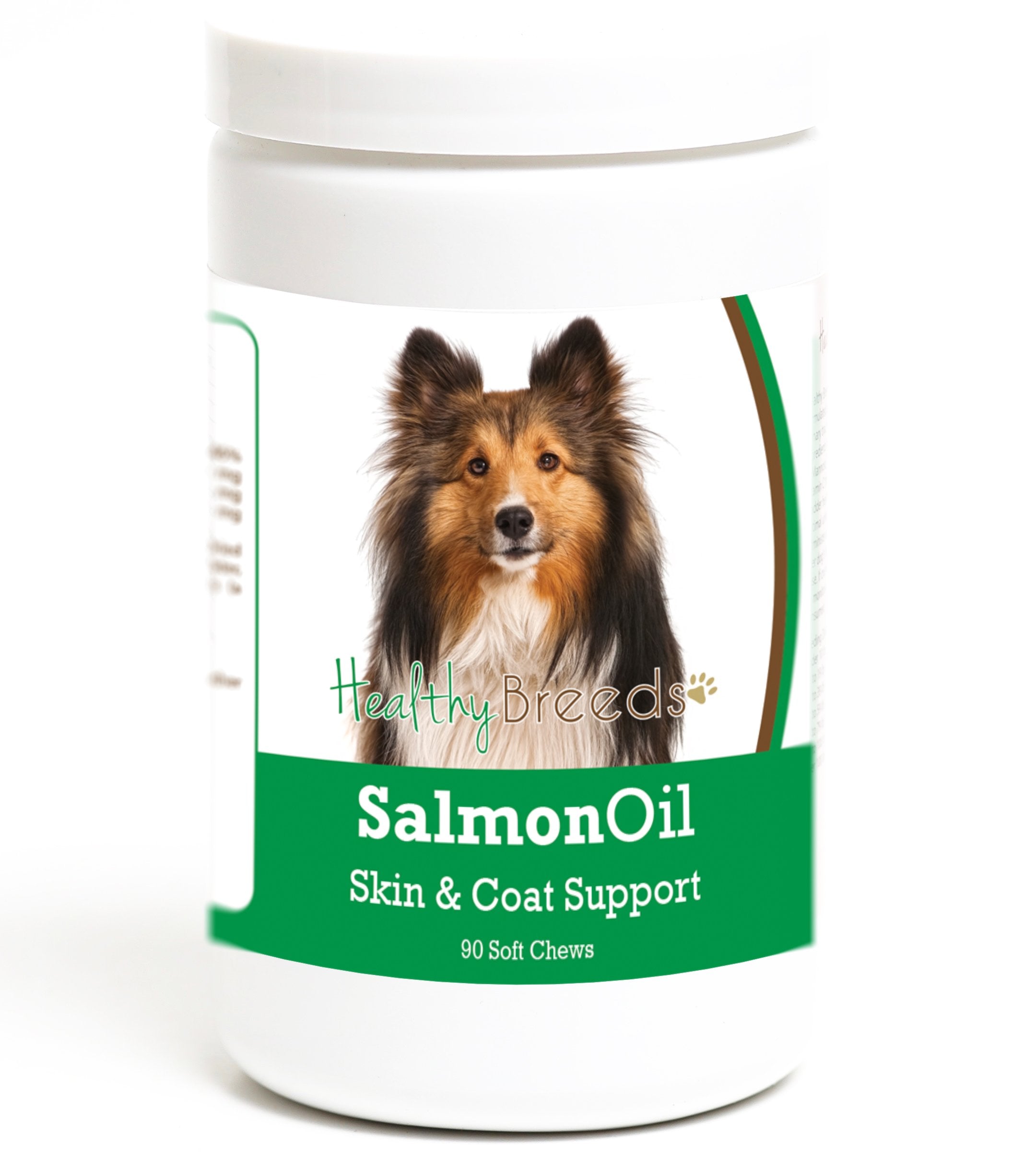 Healthy Breeds Shetland Sheepdog Salmon Oil Soft Chews 90 Count