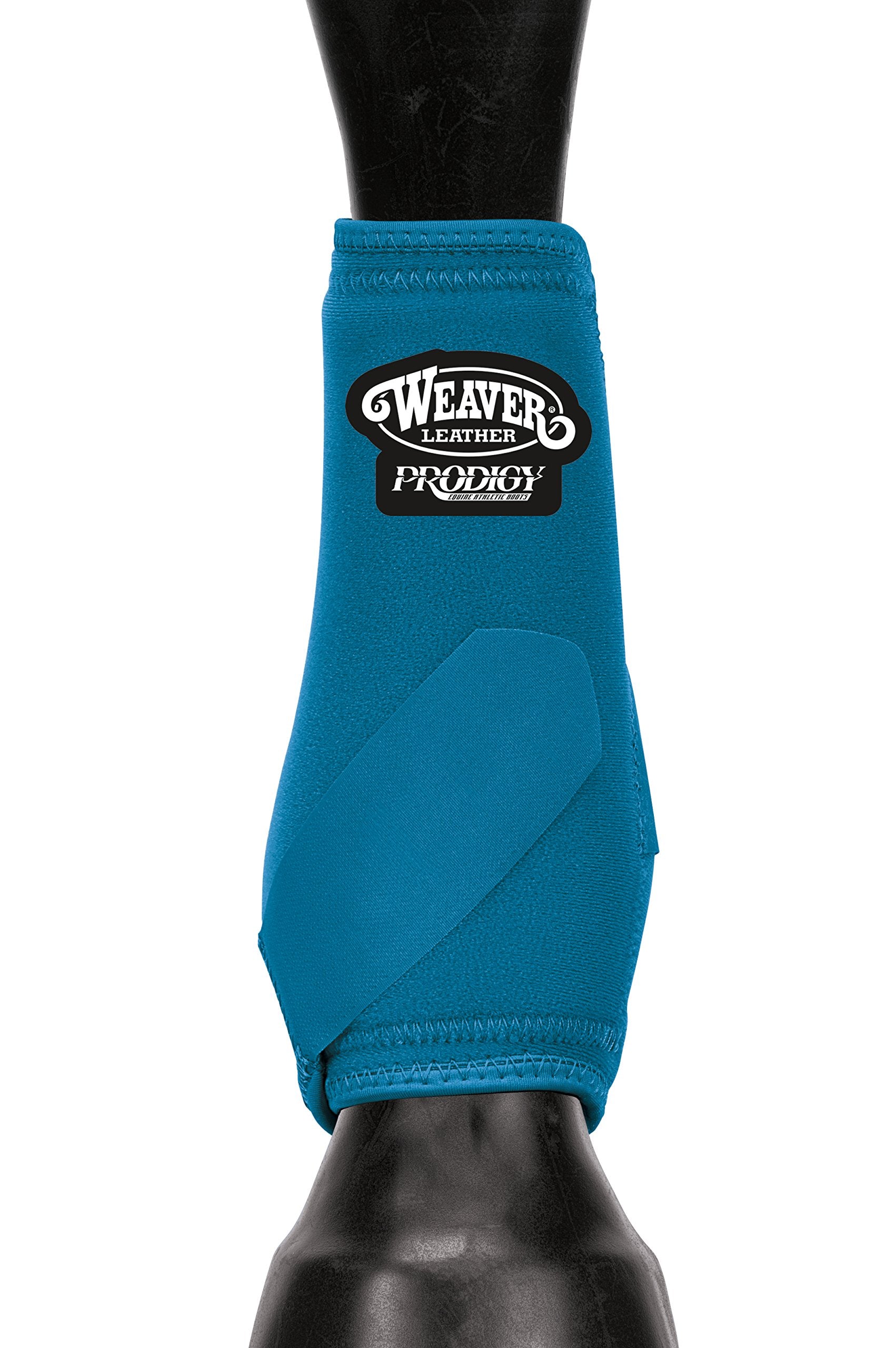 Weaver Leather 2-pack, Front Horse-boots, Turquoise, Medium US